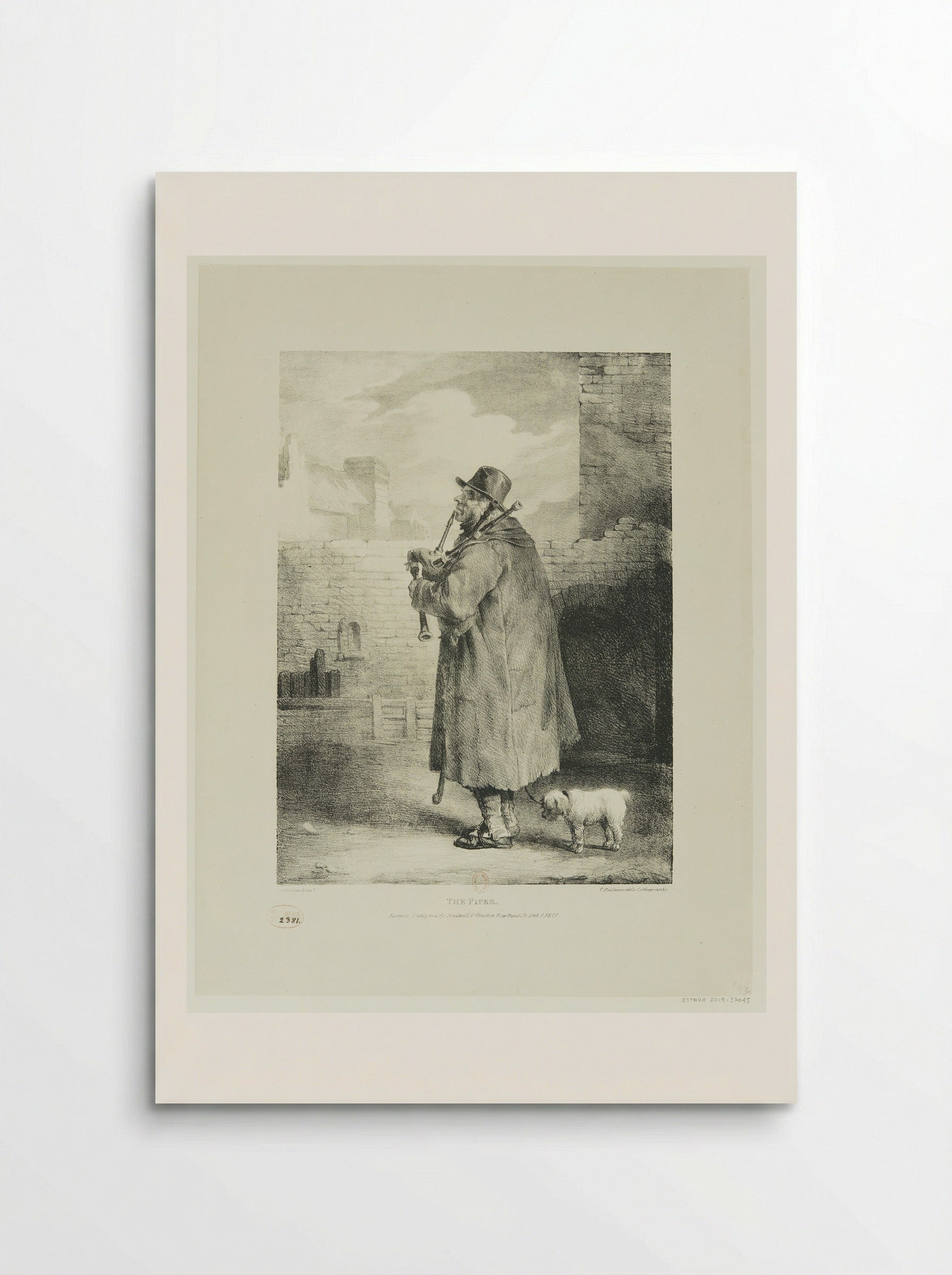 The Piper - Théodore Géricault - Poster
