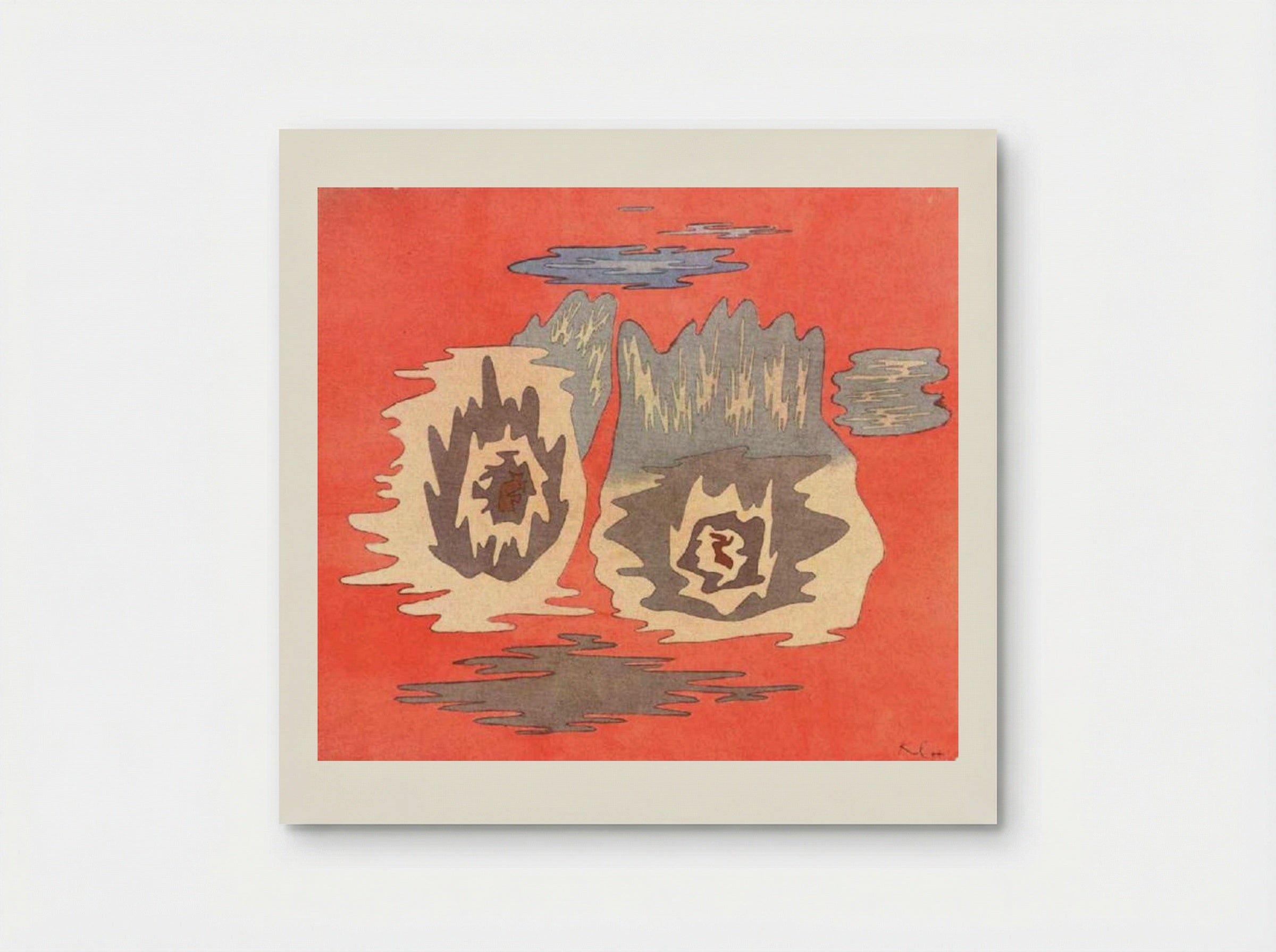 The Place of the Twins - Paul Klee - Poster