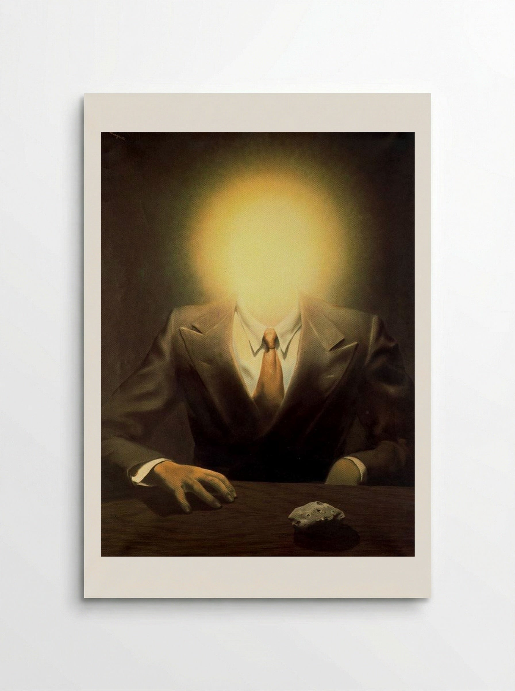 The Pleasure Principle (Portrait of Edward James) - René Magritte - Poster