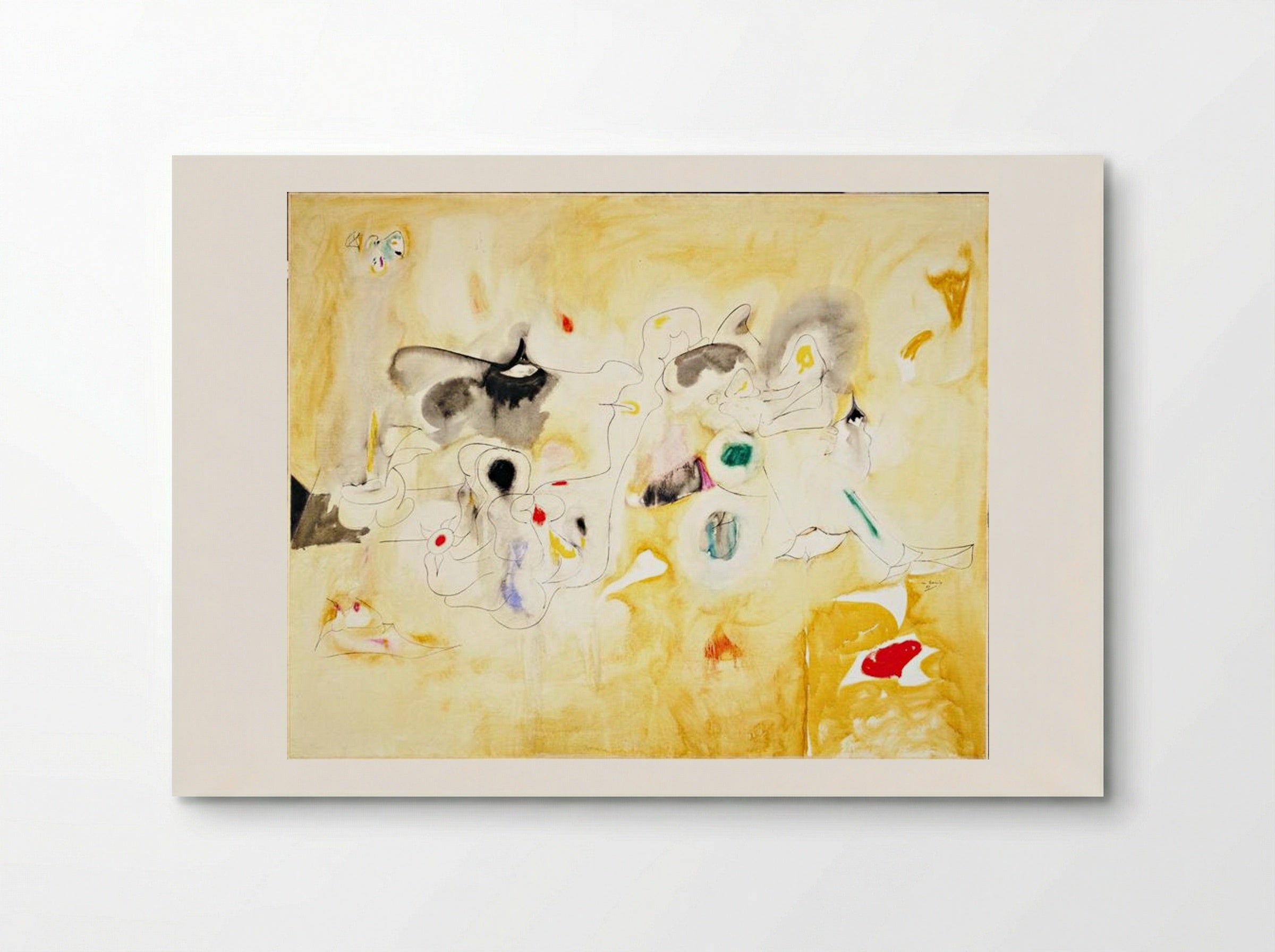 The Plough and the Song - Arshile Gorky - Poster