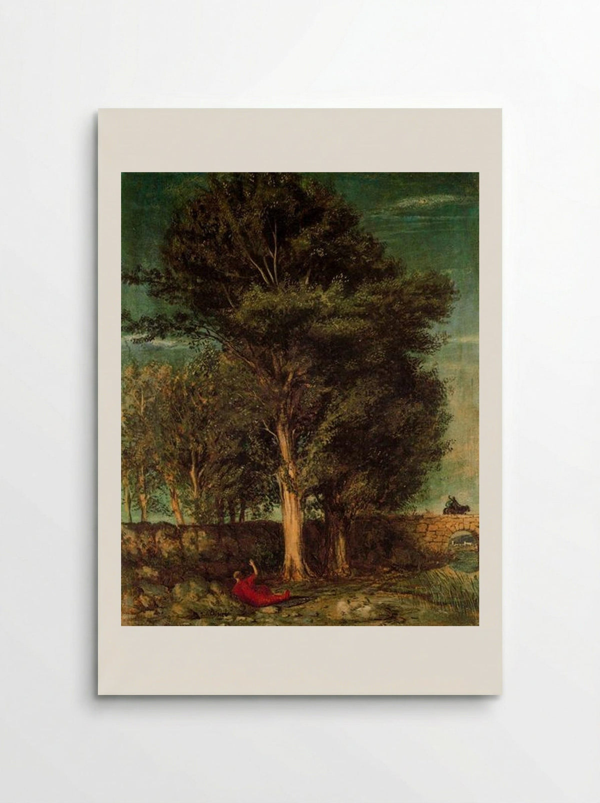 The Poet's Farewell - Giorgio de Chirico - Poster