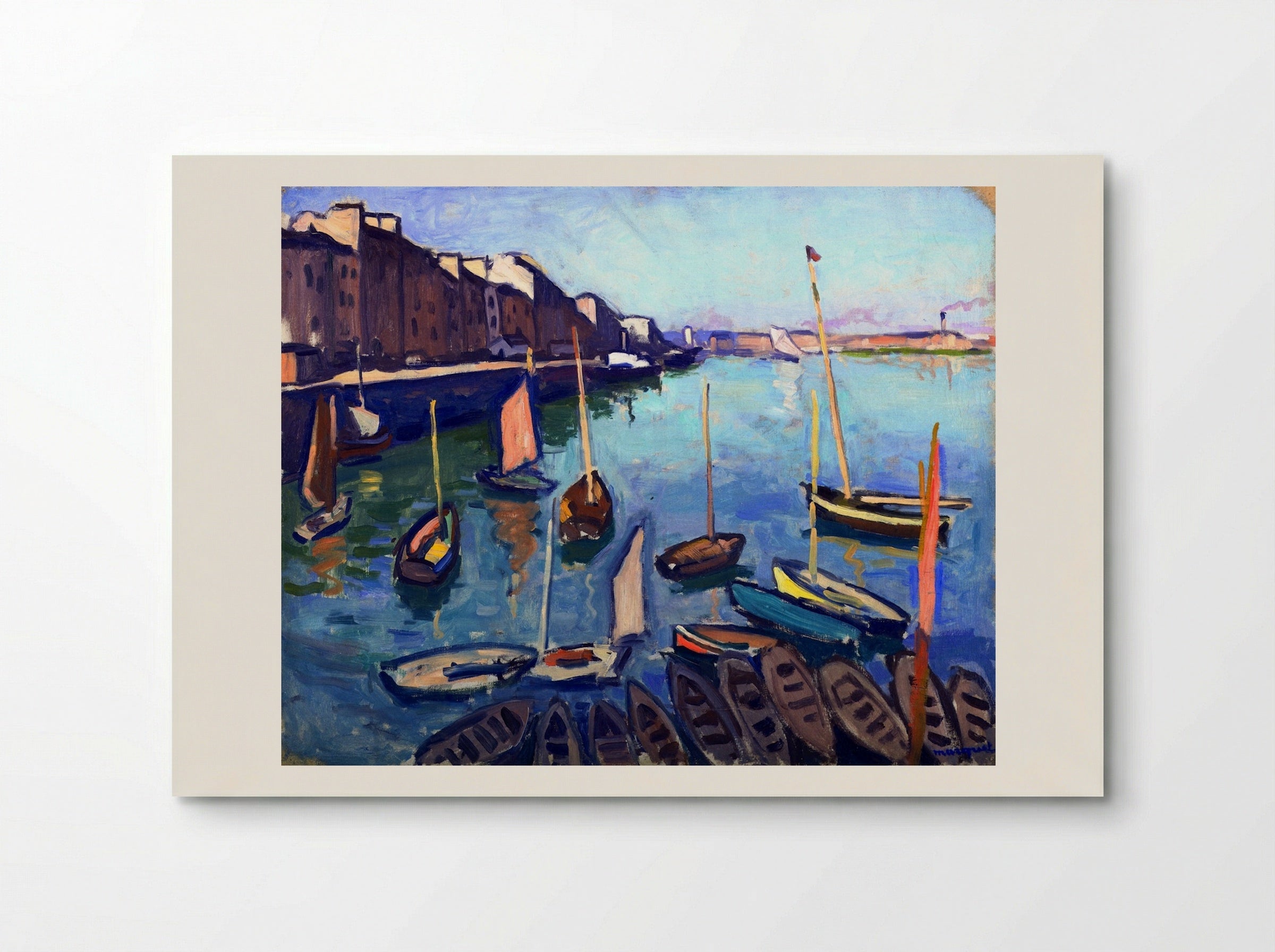 The Port, Le Havre - Albert Marquet - Poster