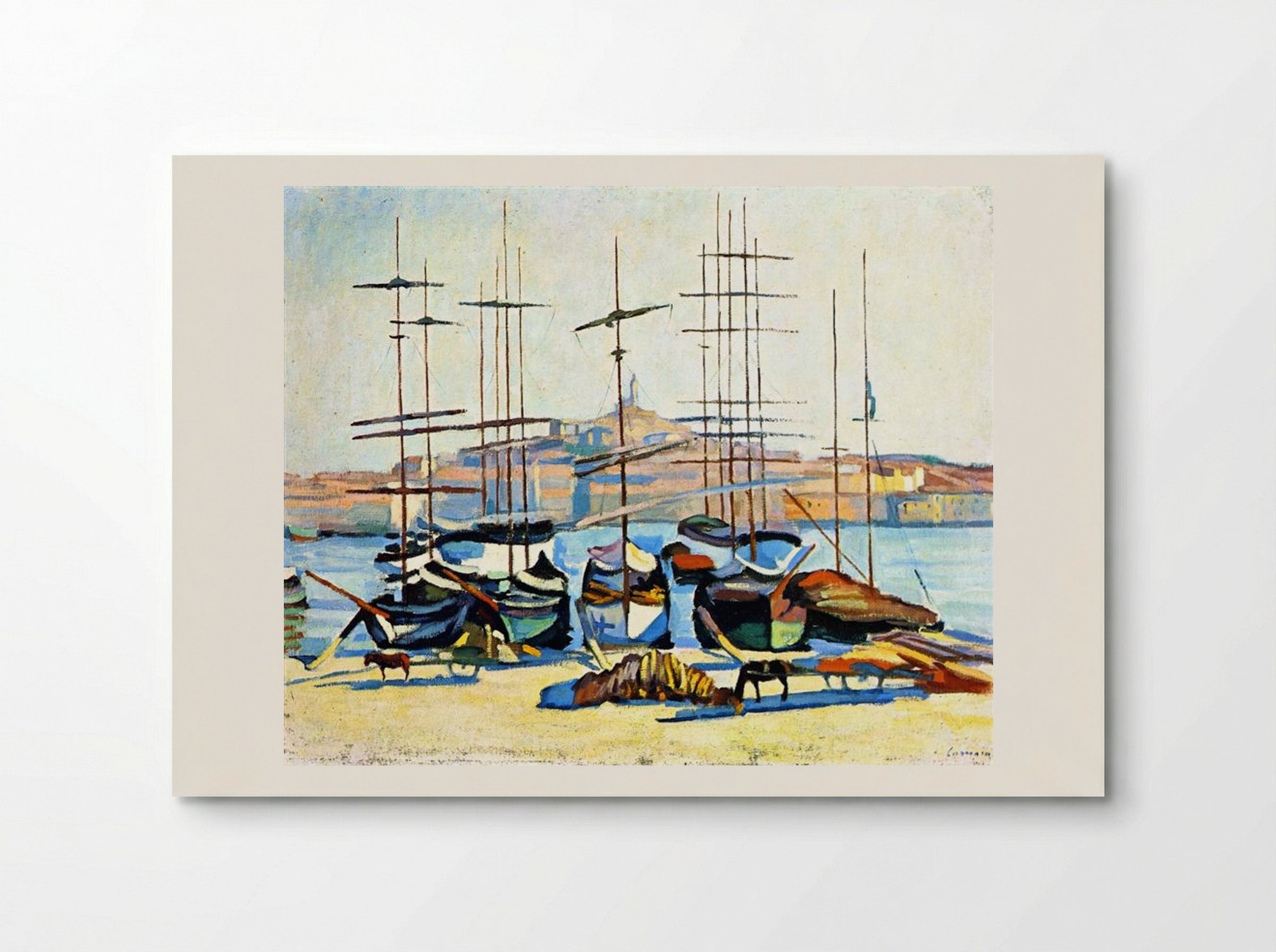 The Port of Marseille - André Derain - Poster
