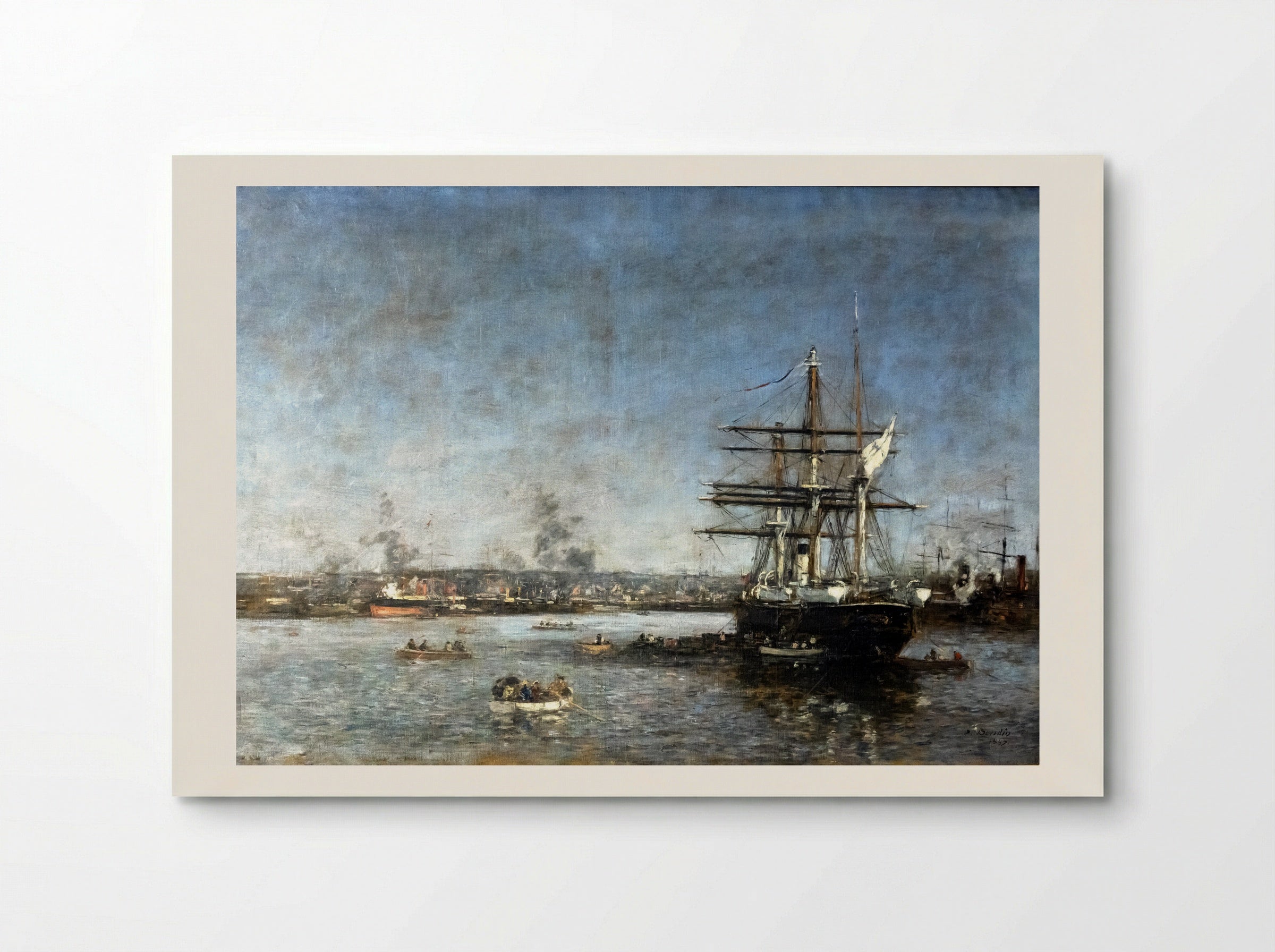The Port - Eugène Boudin - Poster