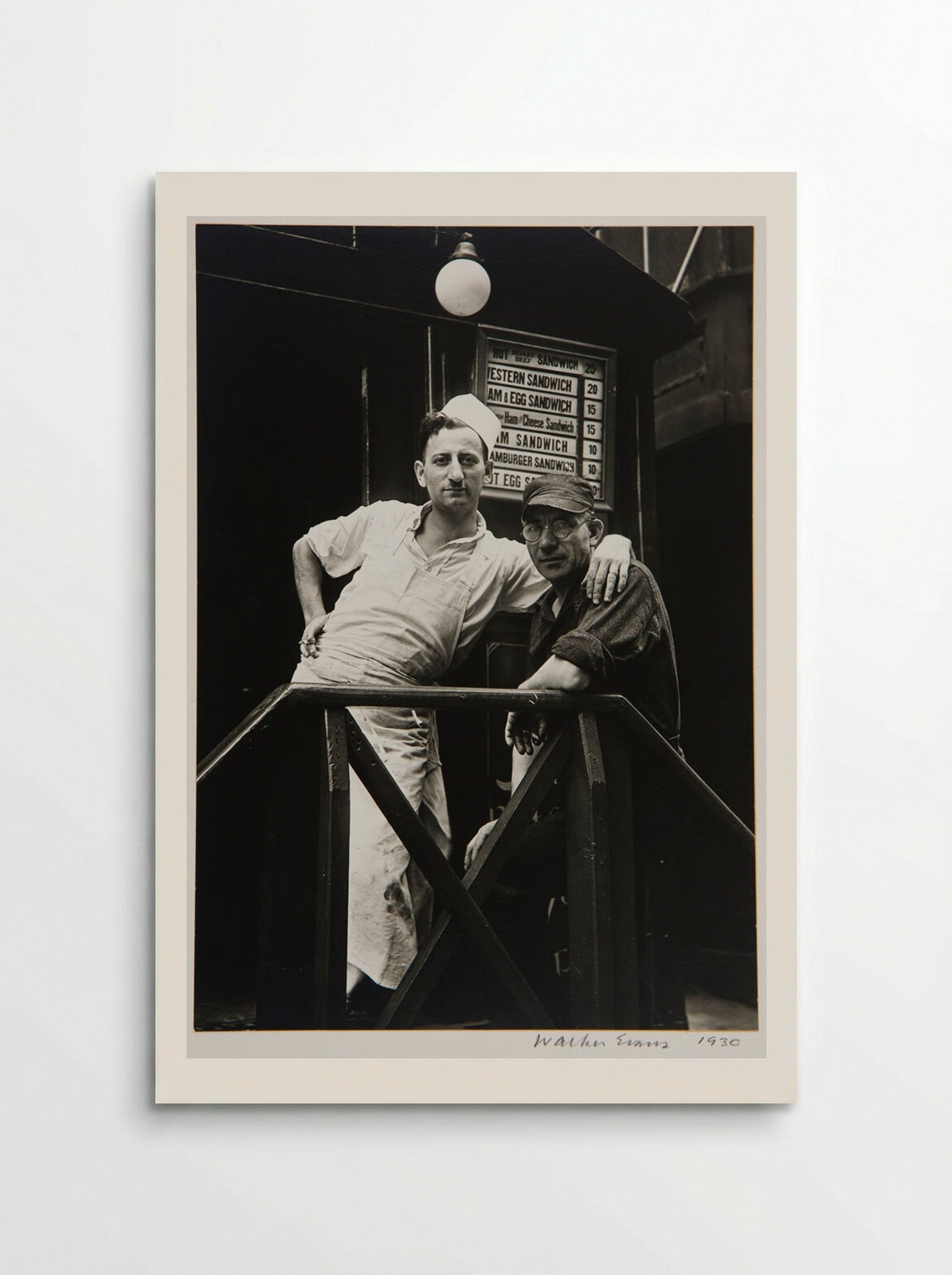The Posed Portrait - Walker Evans - Poster