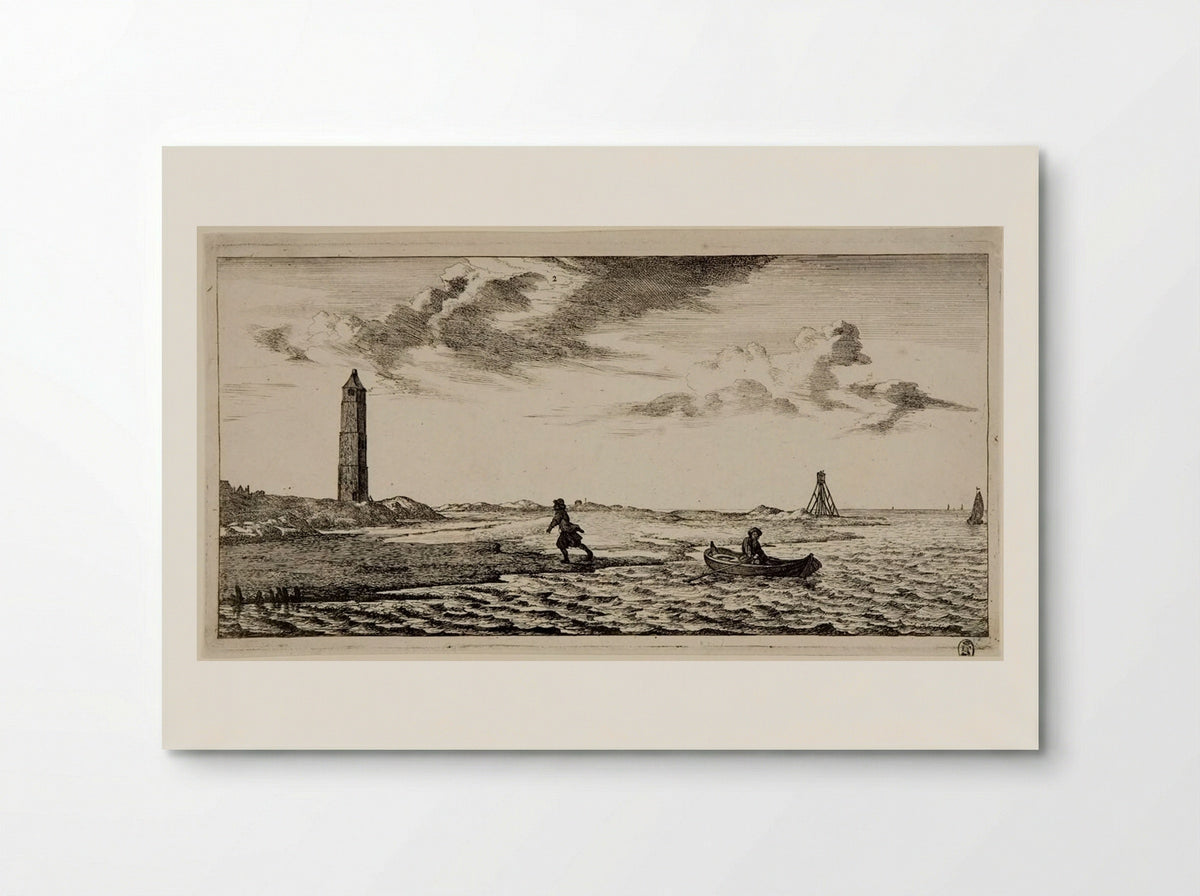 The Postilion Receives the Dispatches from the Long-boat - Joost van Geel - Poster
