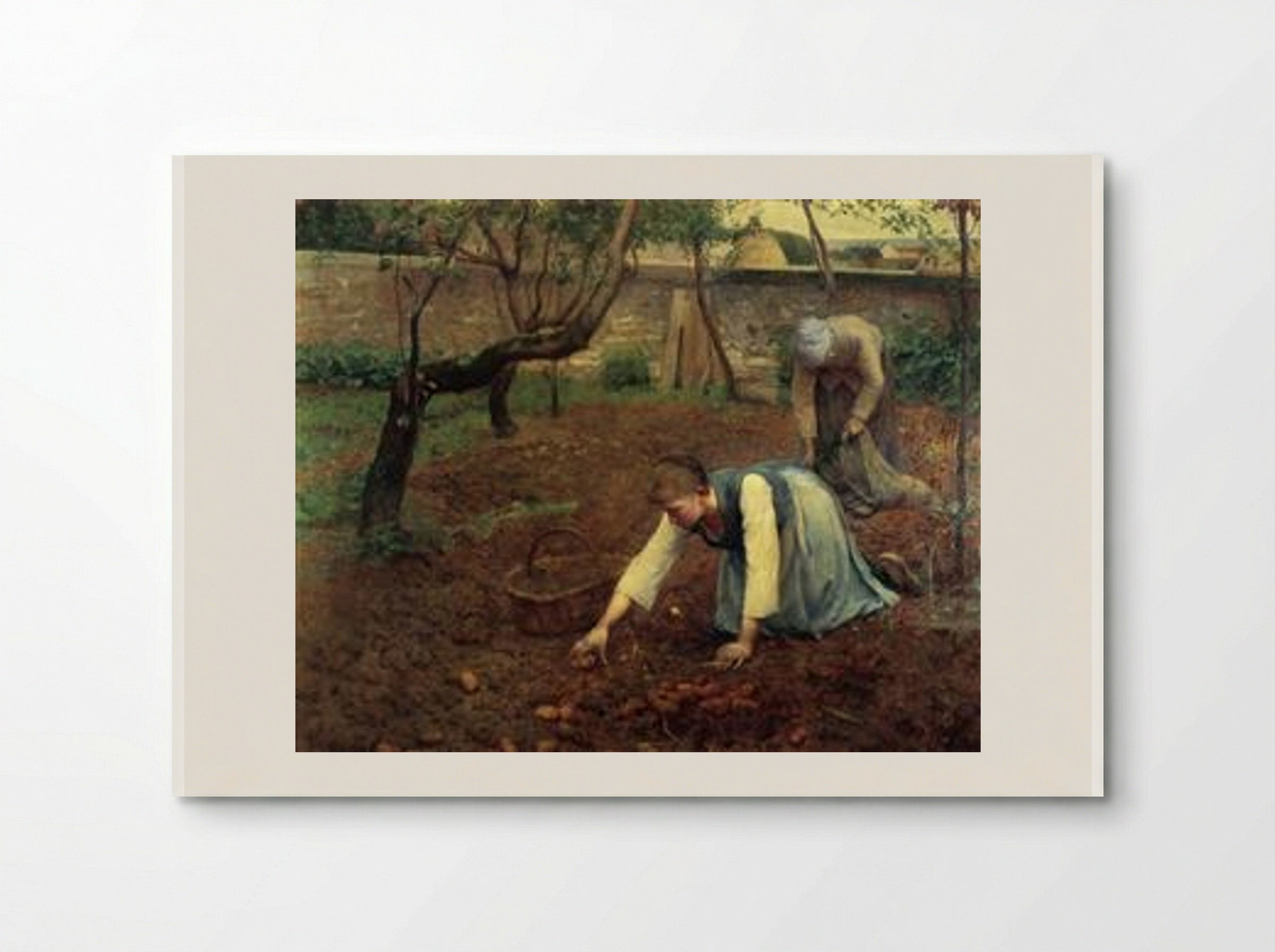 The Potato Gatherers - Guy Rose - Poster