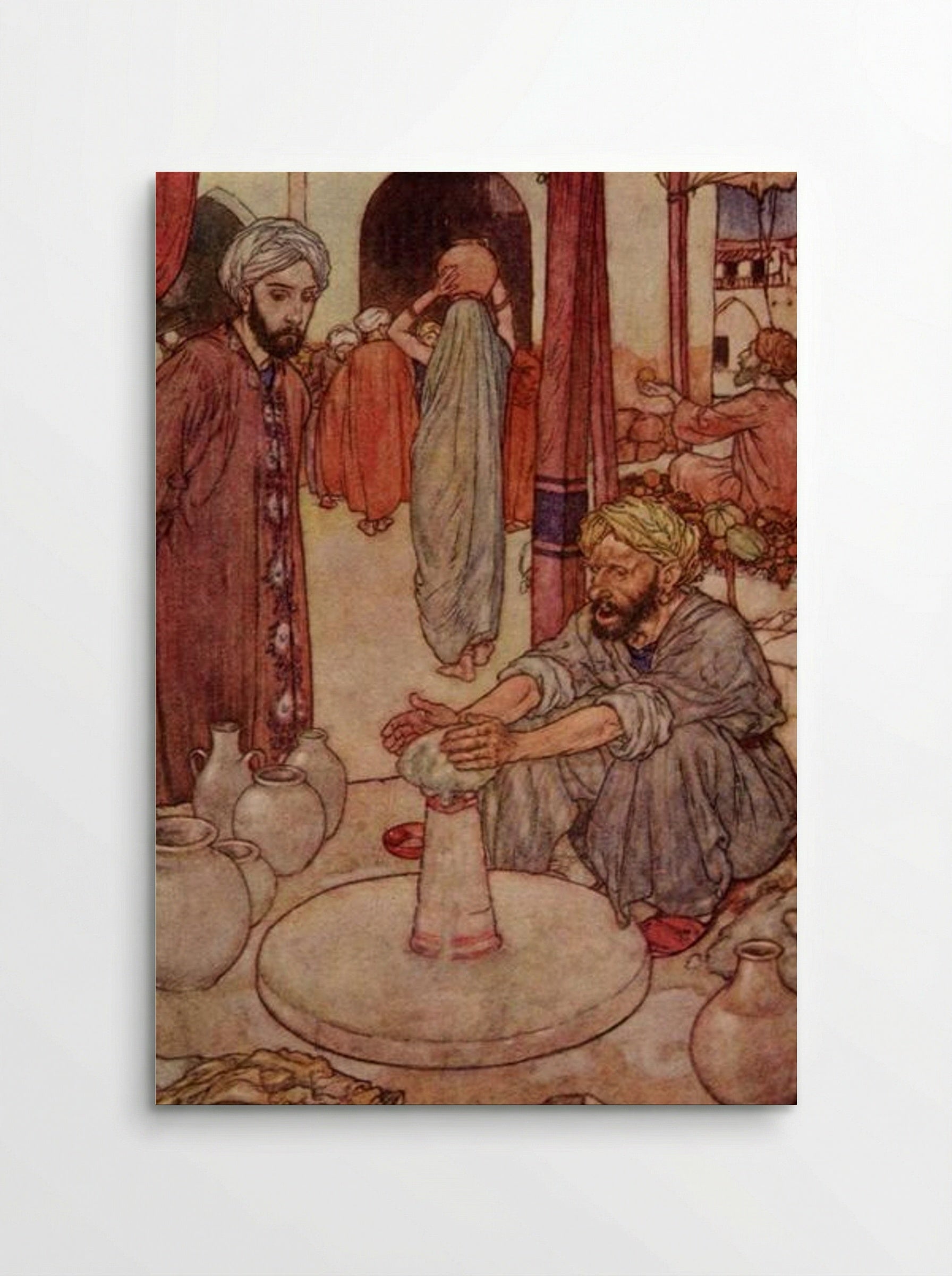 The Potter - Edmund Dulac - Poster