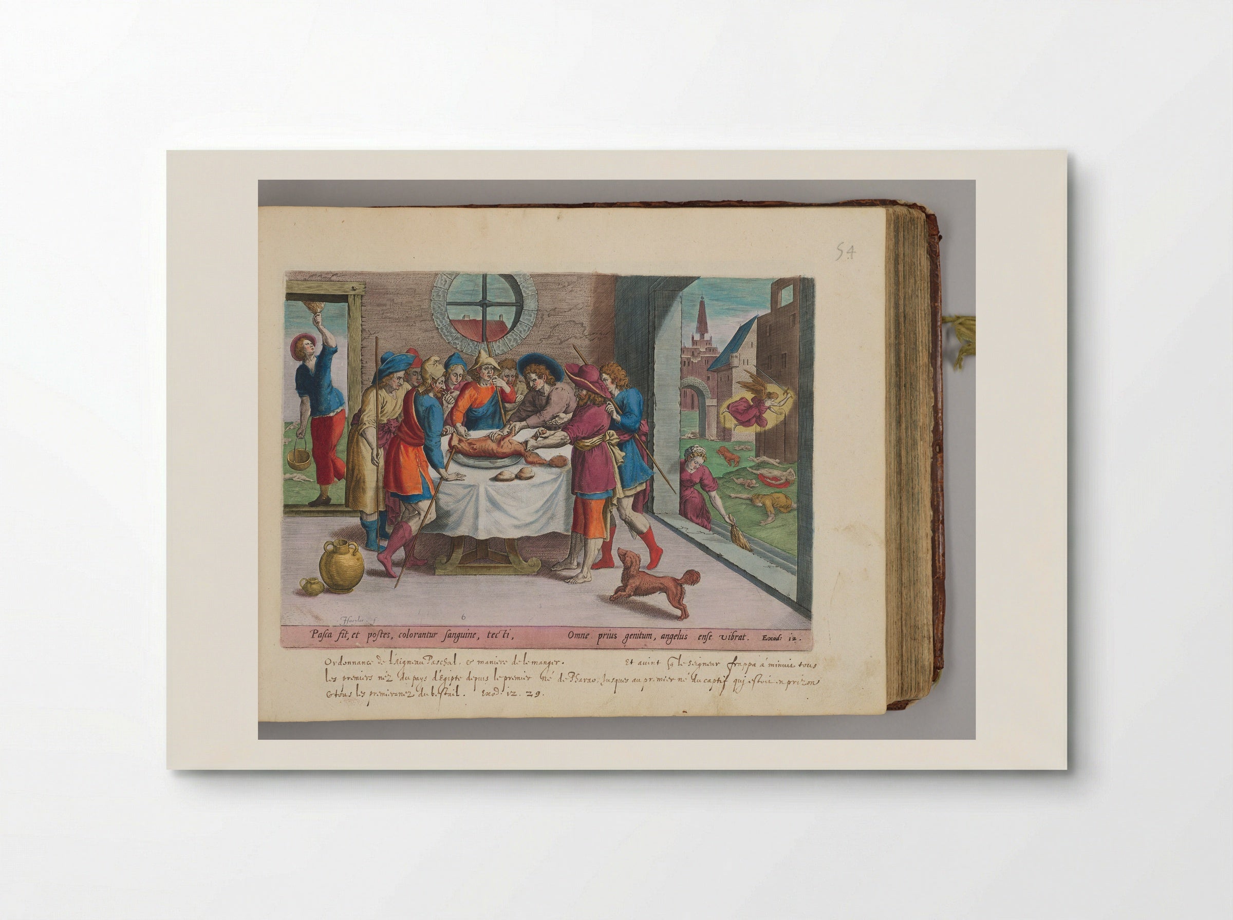 The Preparation for Passover - Johann Sadeler I - Poster