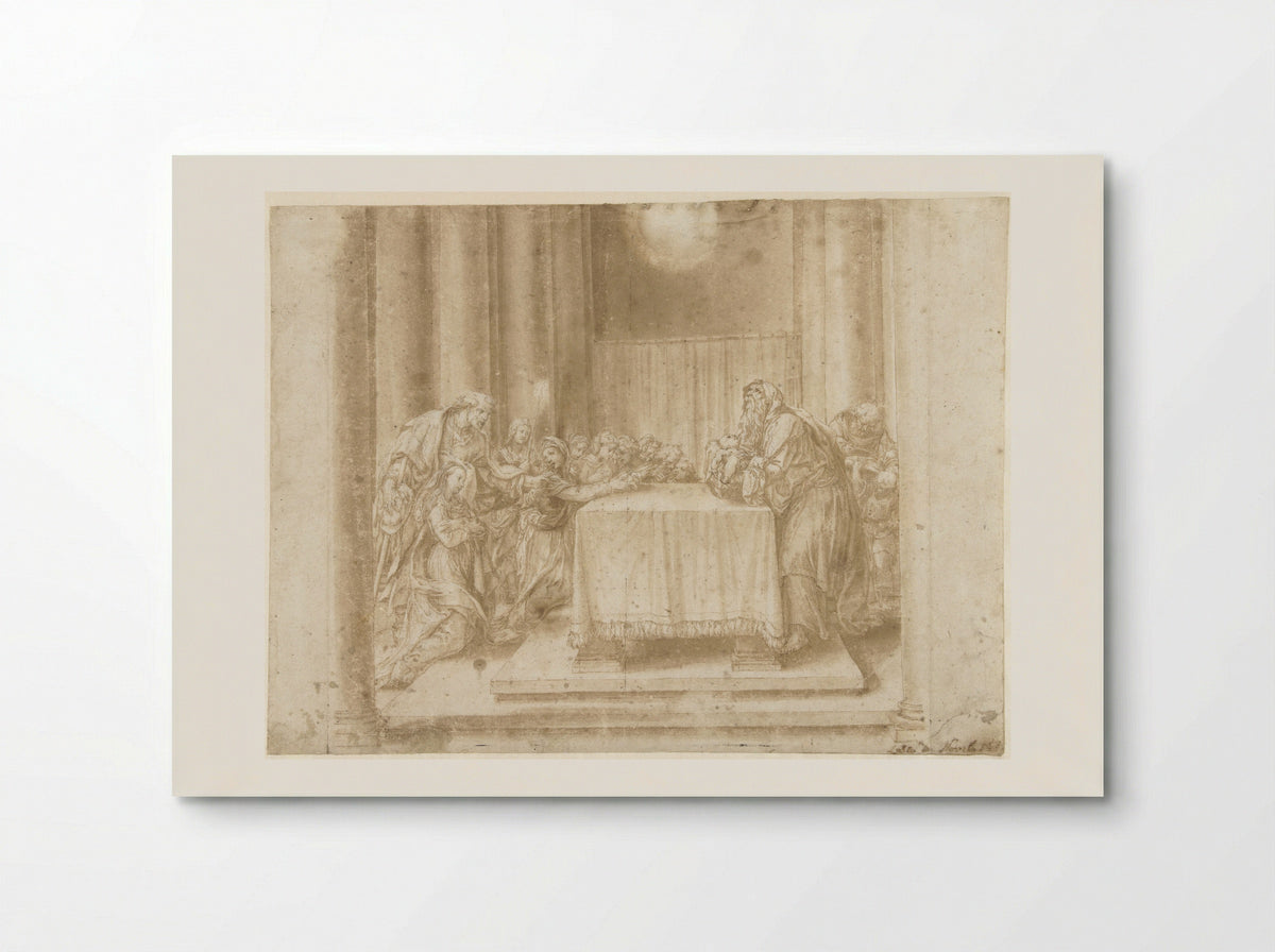 The Presentation in the Temple - Lelio Orsi - Poster
