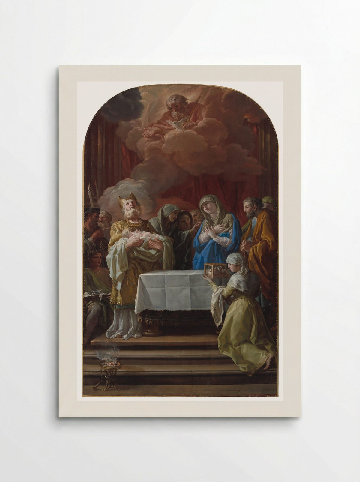 The Presentation in the Temple - Corrado Giaquinto - Poster