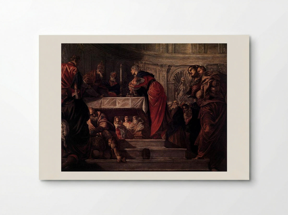 The Presentation of Christ in the Temple - Tintoretto - Poster