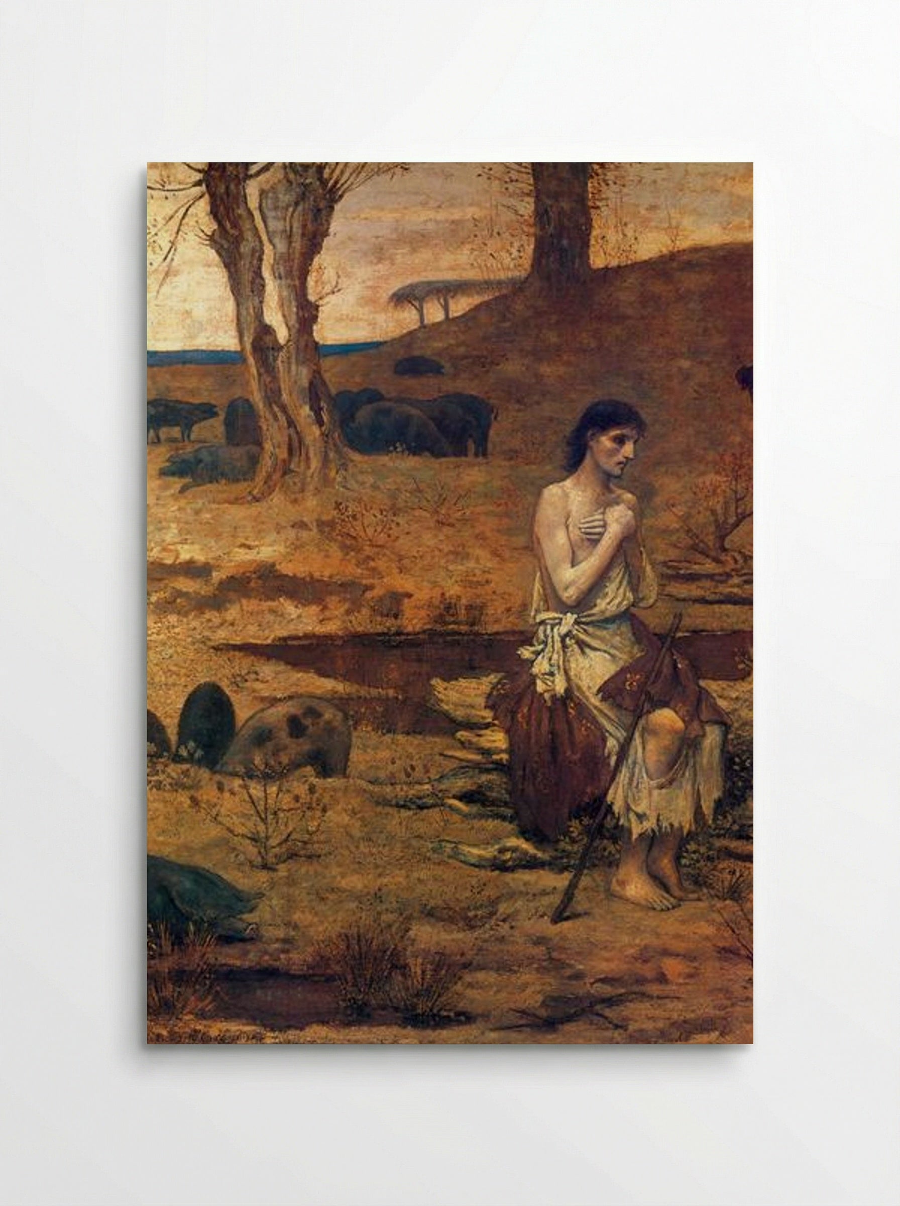 The Prodigal Son 2 - Pierre Puvis de Chavannes - Poster