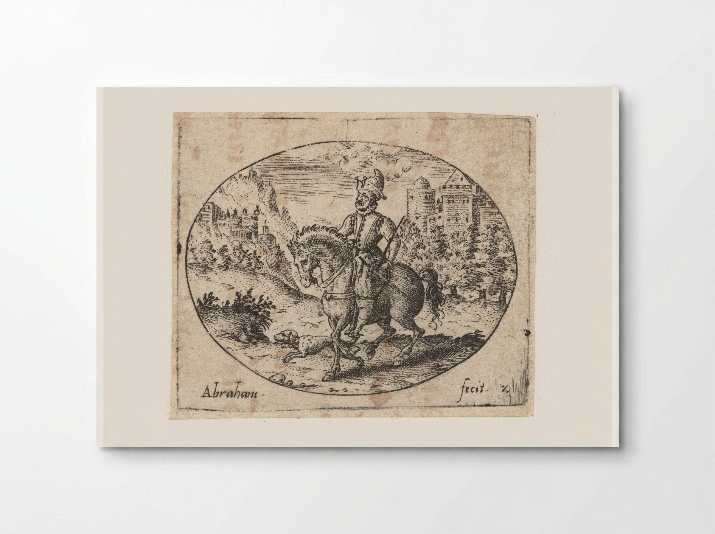 The Prodigal Son on His Travels - Abraham de Bruyn - Poster
