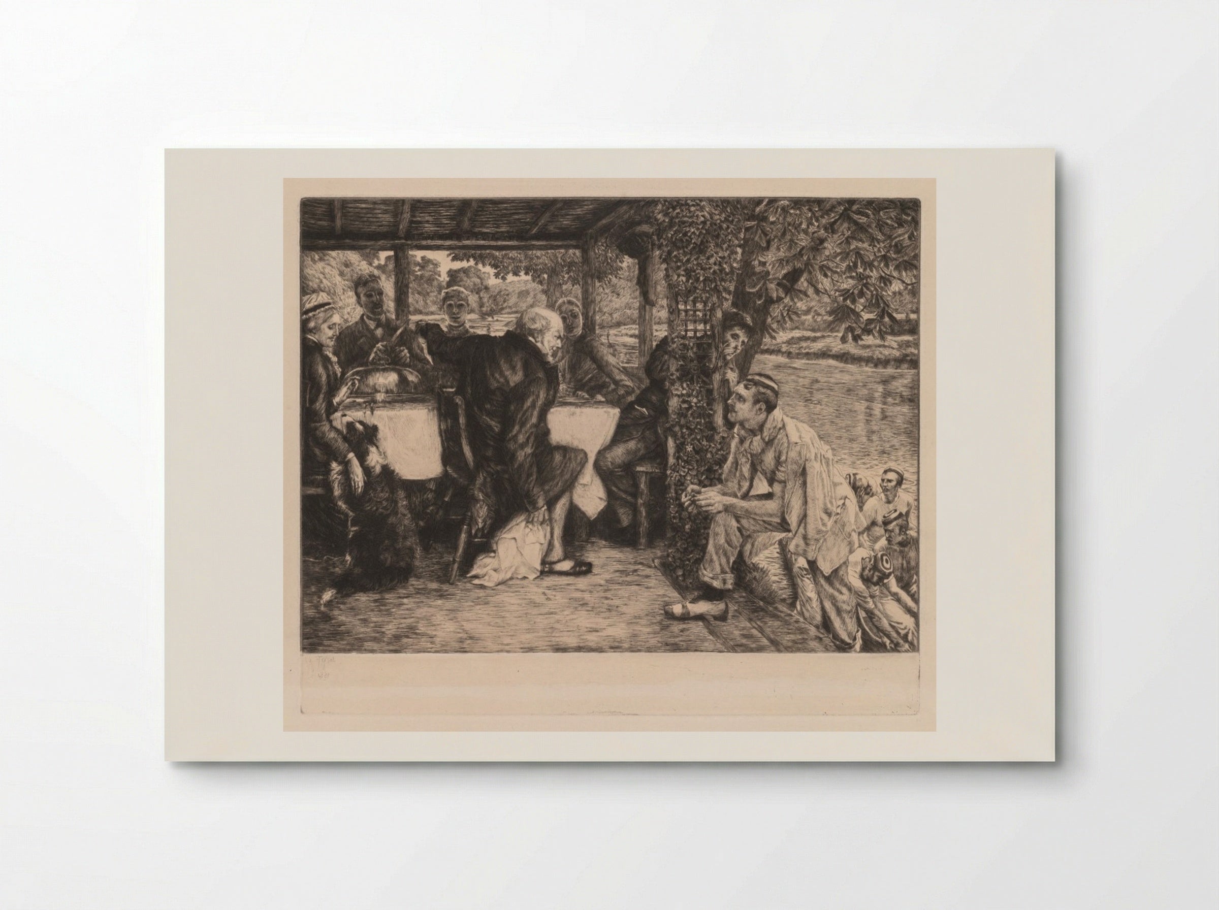 The Prodigal Son: The Fatted Calf - James Tissot - Poster