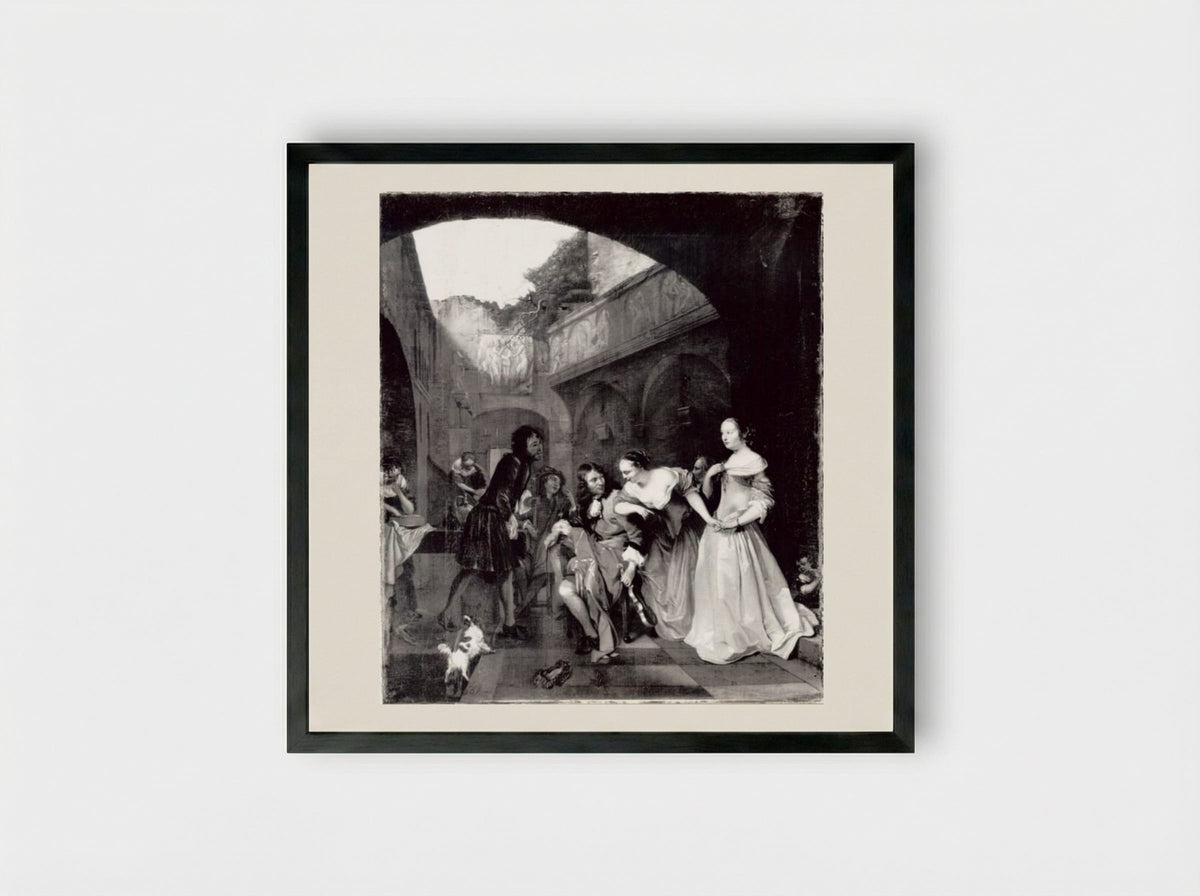 The Prodigal Son - Barend Graat - Framed Print Black