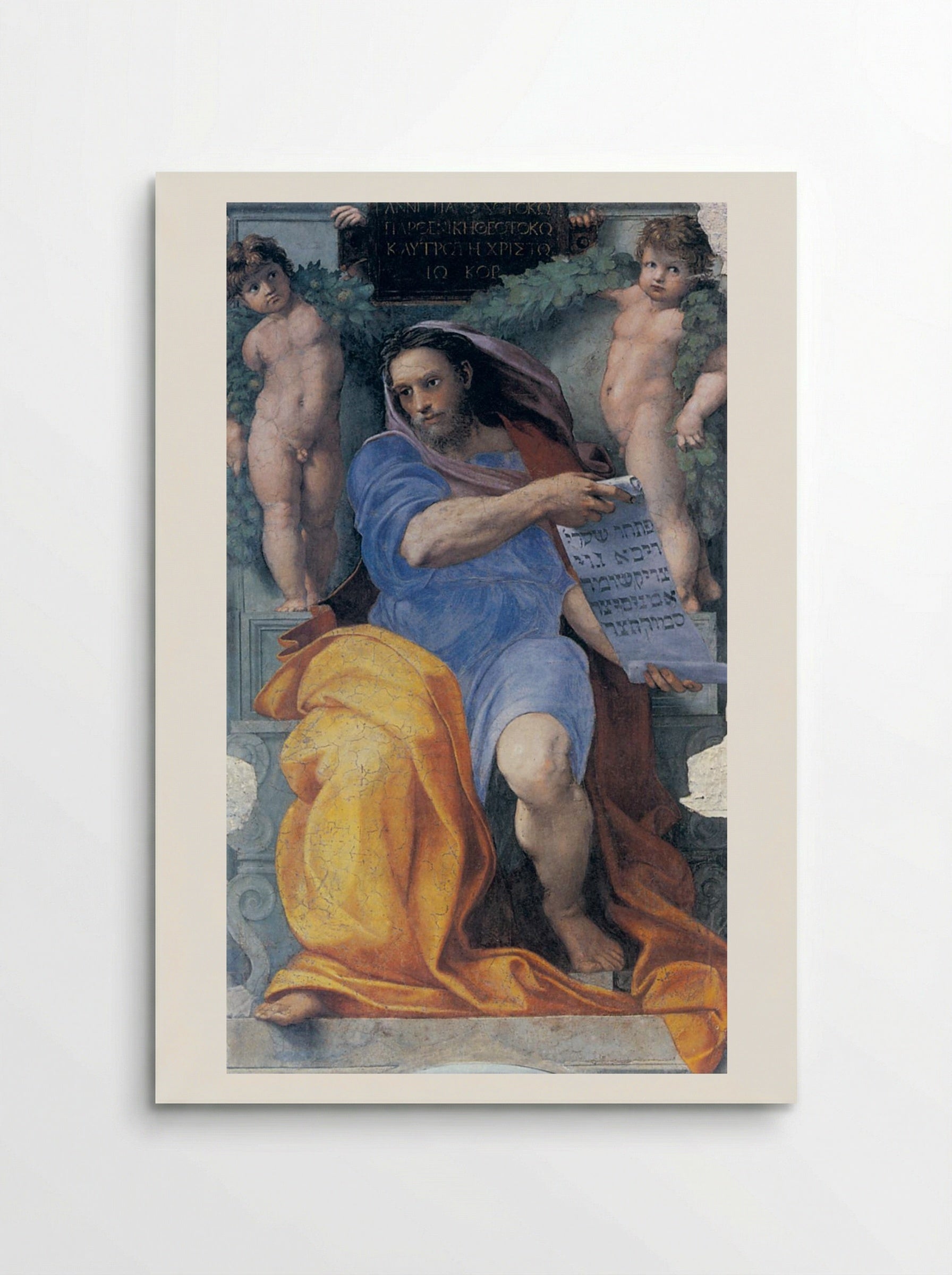 The Prophet Isaiah - Raphael - Poster