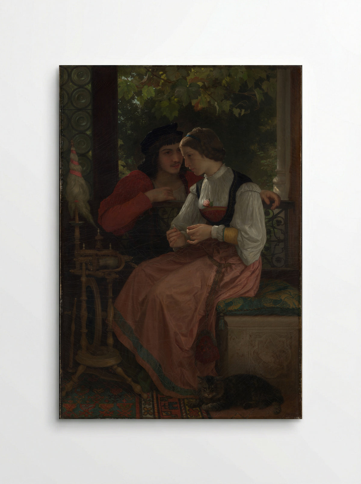 The Proposal - William-Adolphe Bouguereau - Poster