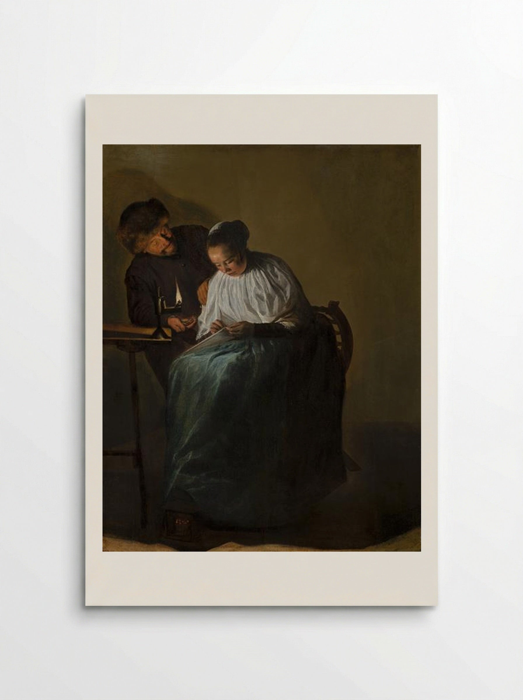 The Proposition - Judith Leyster - Poster