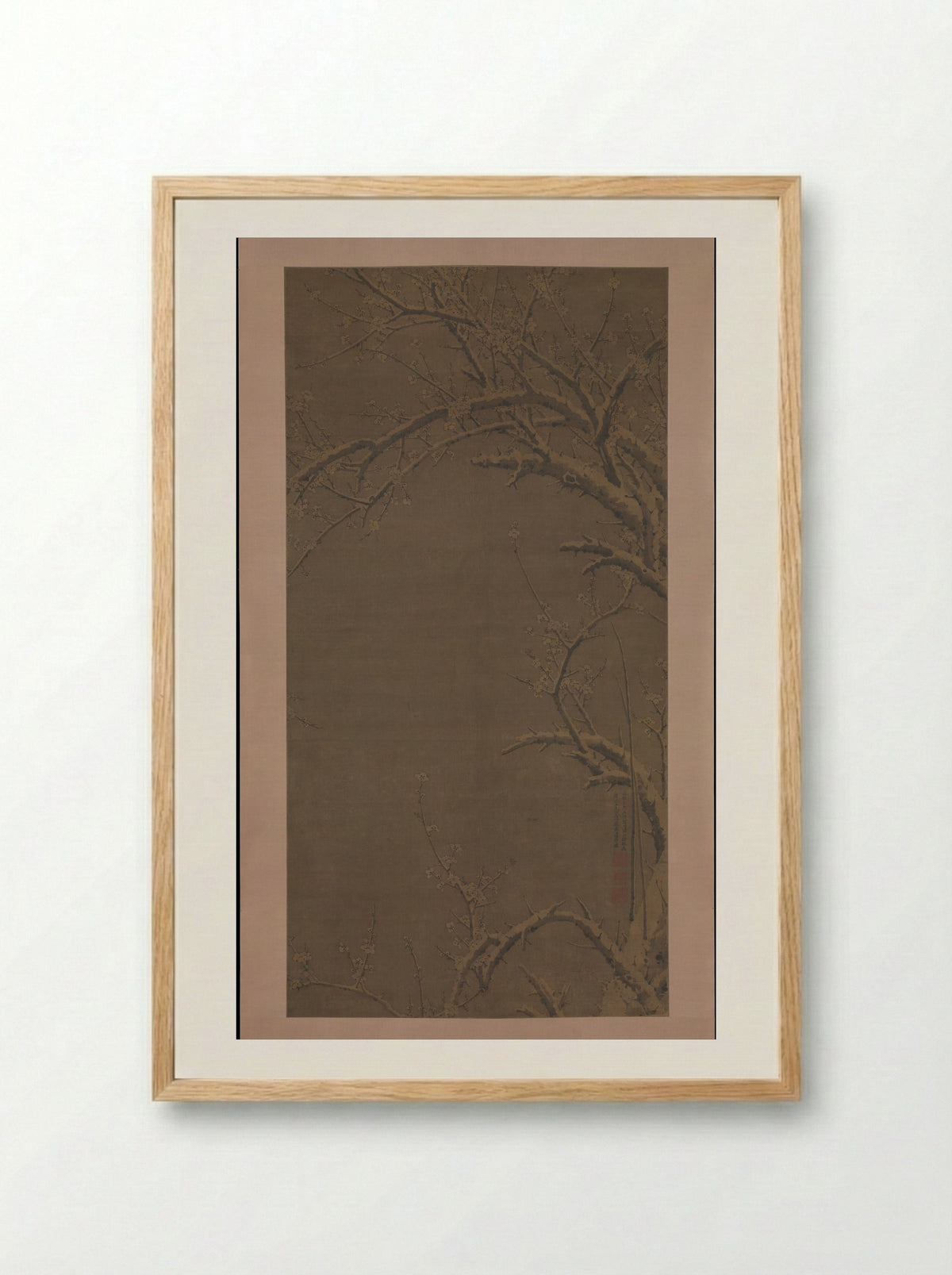 The Pure Whiteness of Winter - Xu Jing - Framed Print Wood