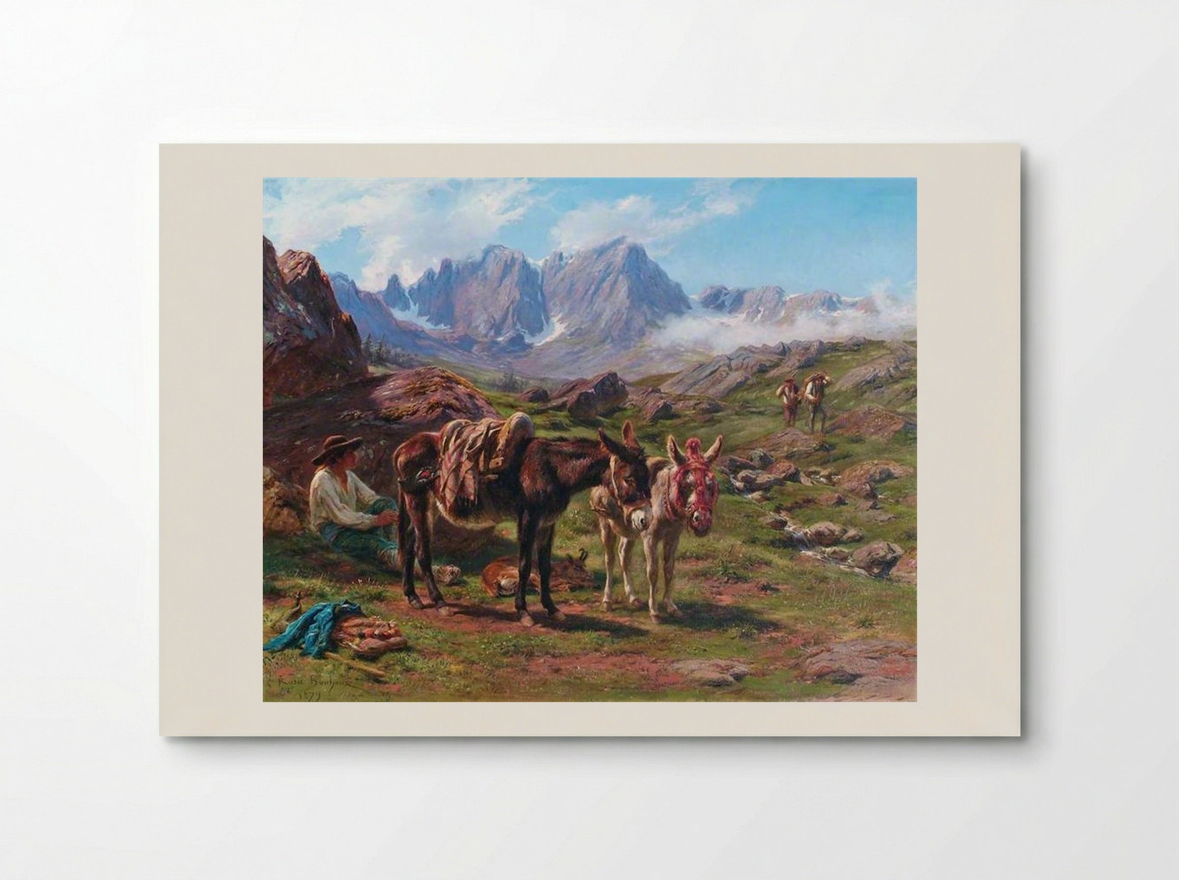 The Pyrenees - Rosa Bonheur - Poster