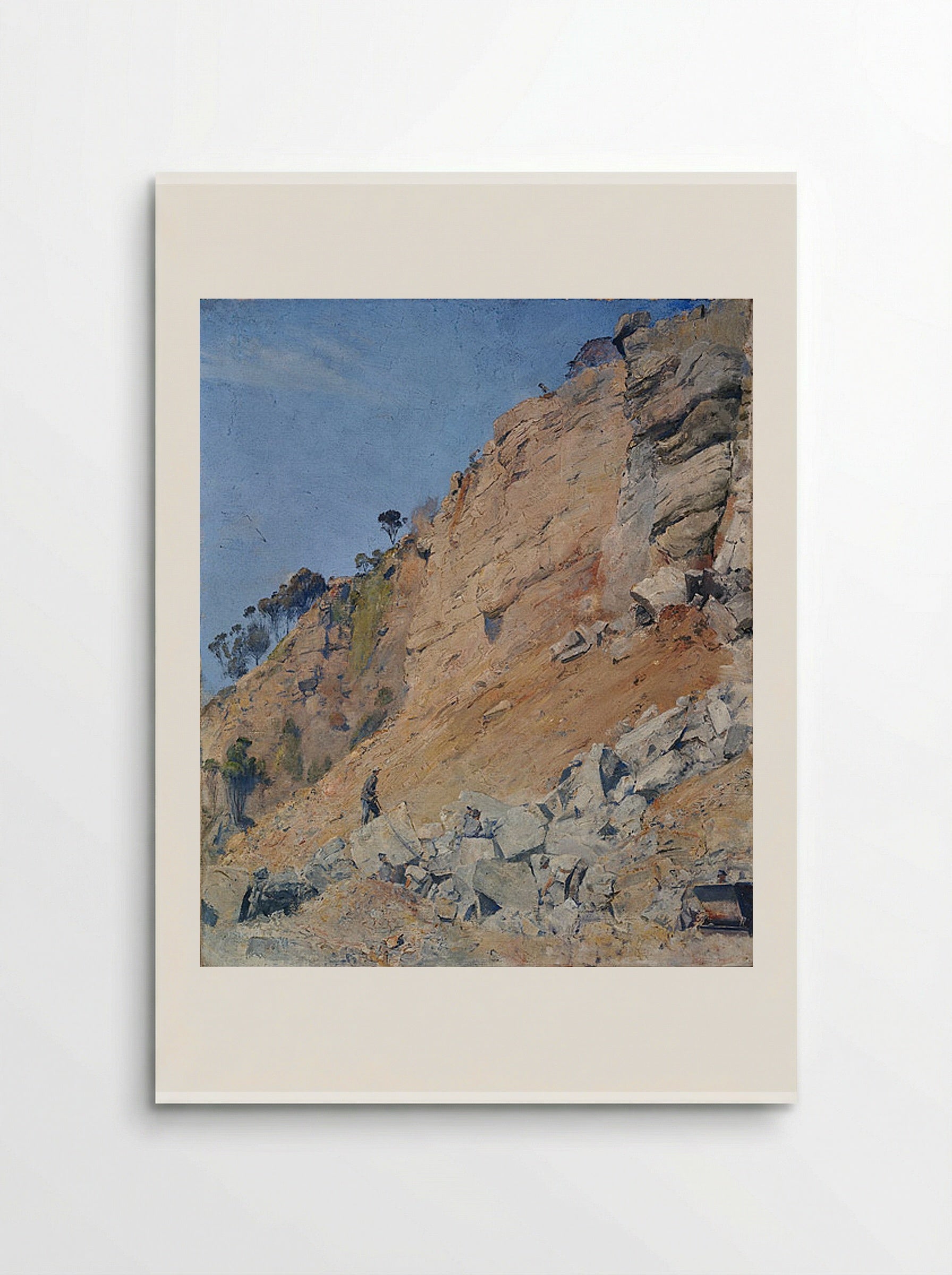 The Quarry, Maria Island - Tom Roberts - Poster
