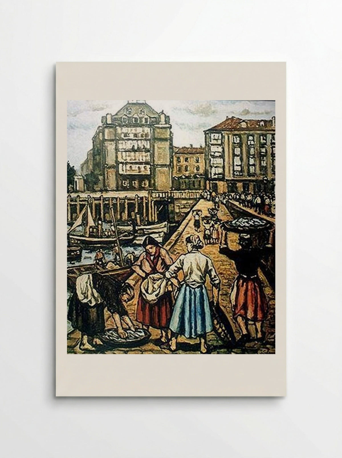 The Ramp at Puerto Chico - José Gutiérrez Solana - Poster