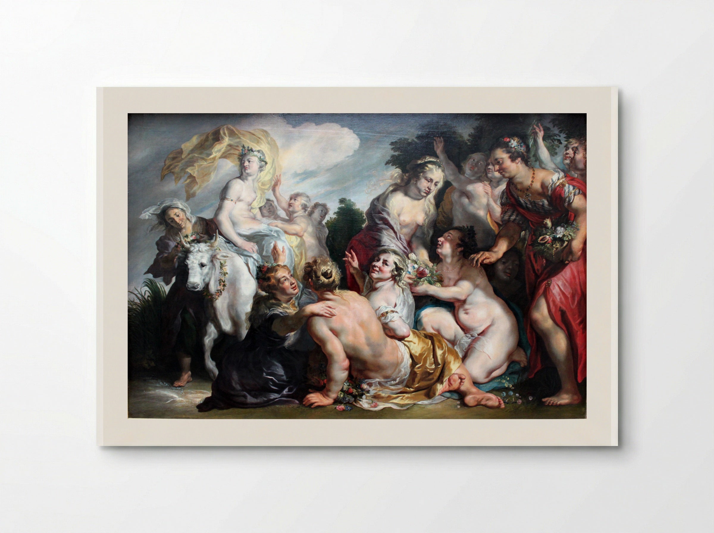 The Rape of Europa - Jacob Jordaens - Poster