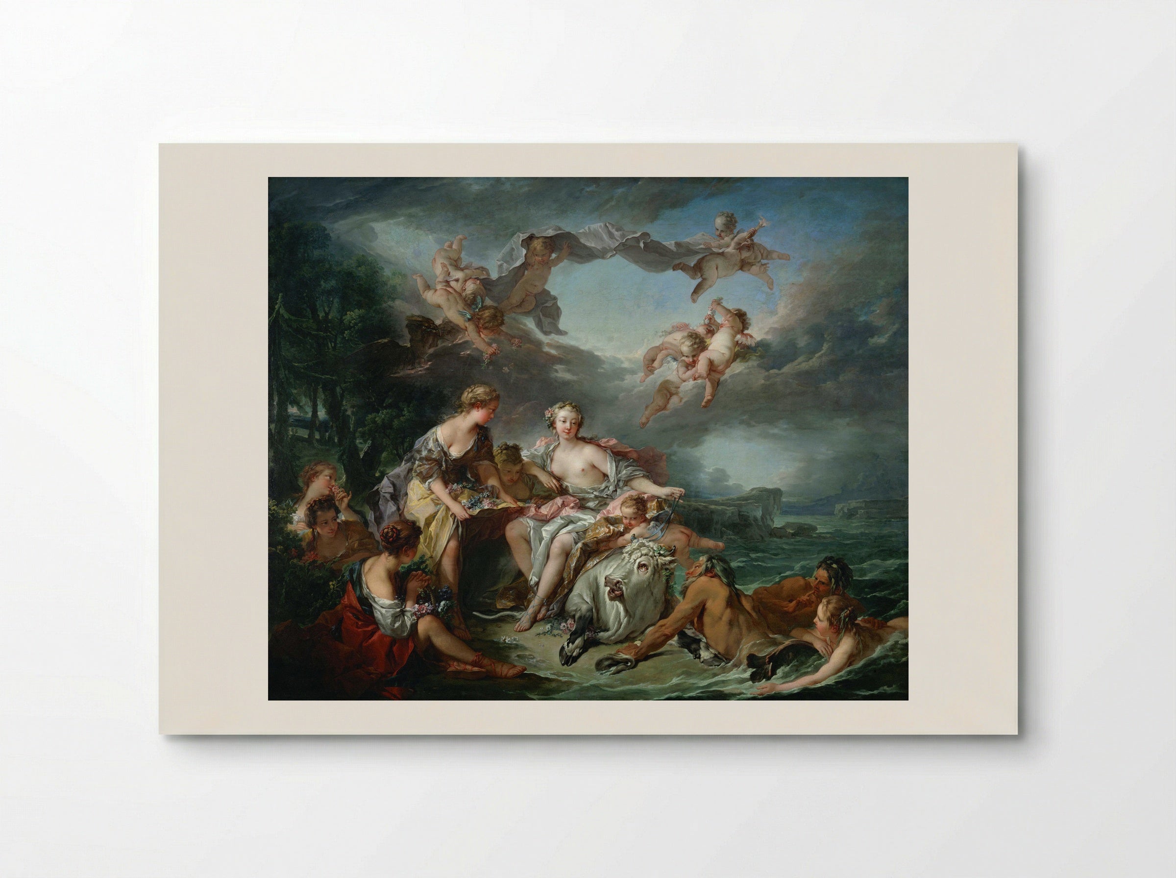 The Rape of Europa - François Boucher - Poster