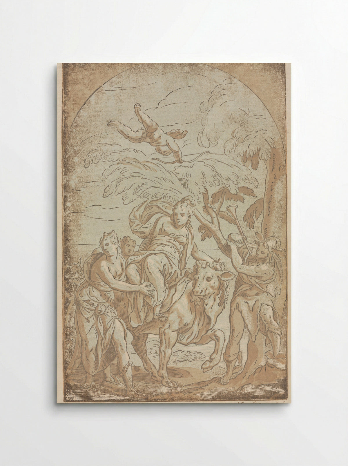 The Rape of Europa - Nicolas Le Sueur - Poster