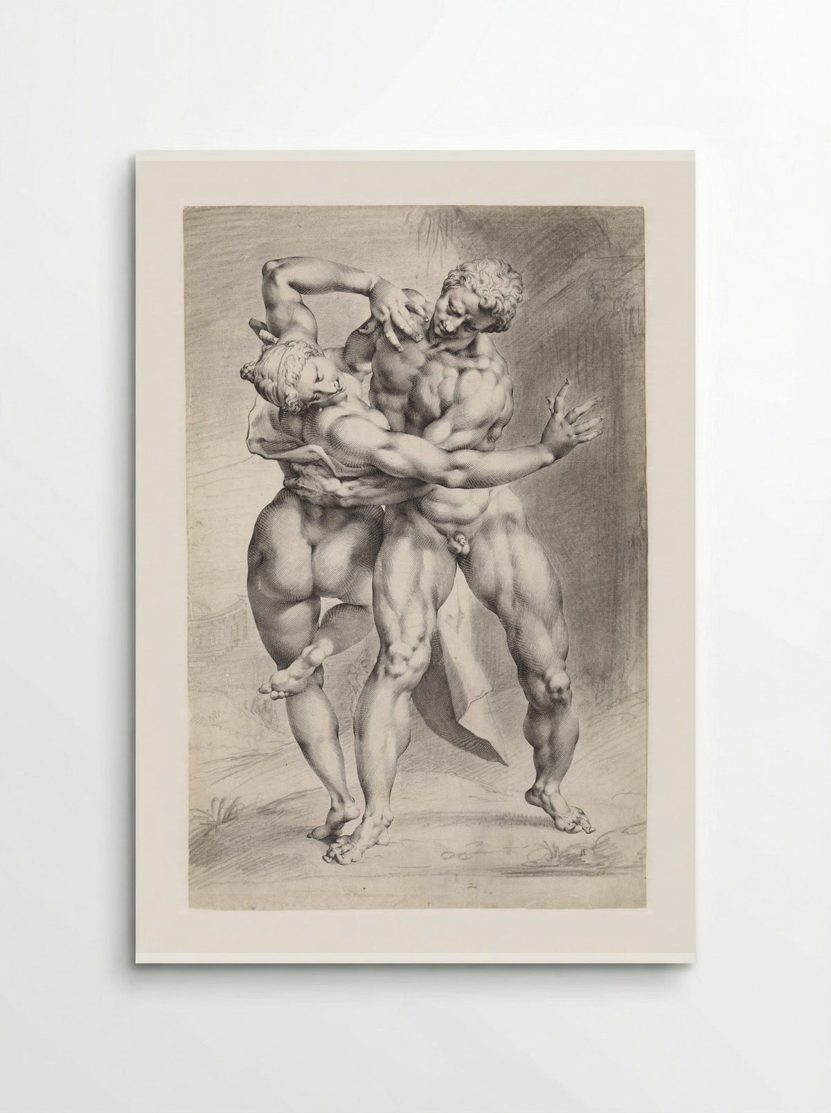 The Rape of a Sabine Woman (Front View) - Jan Harmensz. Muller - Poster