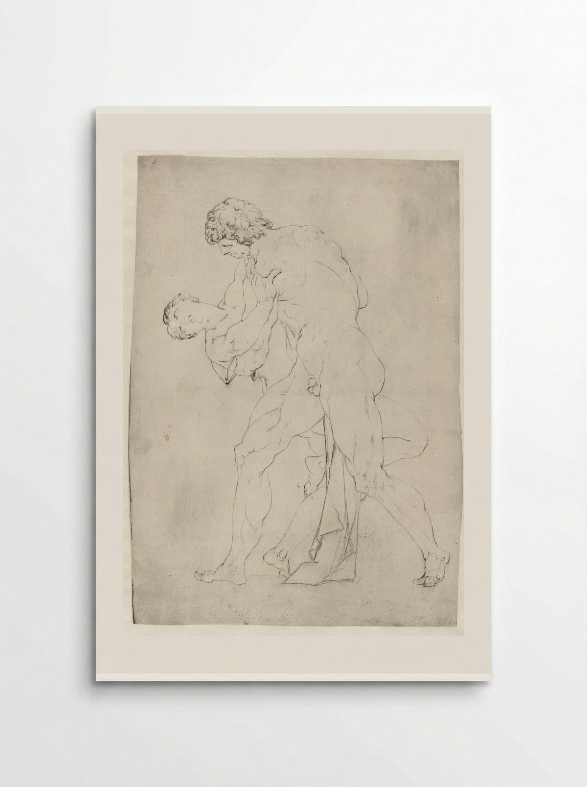 The Rape of a Sabine Woman (Side View) - Jan Harmensz. Muller - Poster