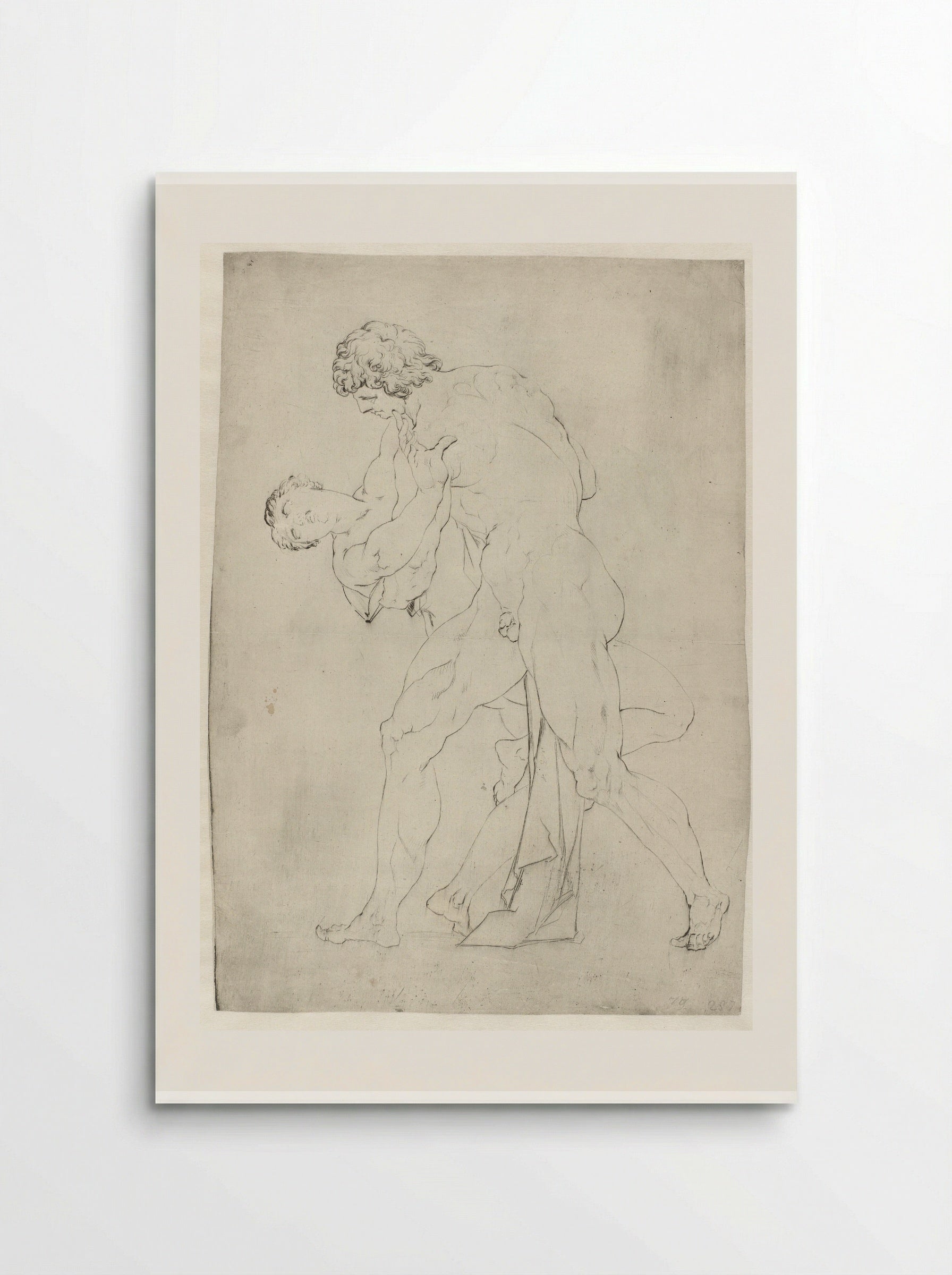 The Rape of a Sabine Woman (Side View) - Jan Harmensz. Muller - Poster