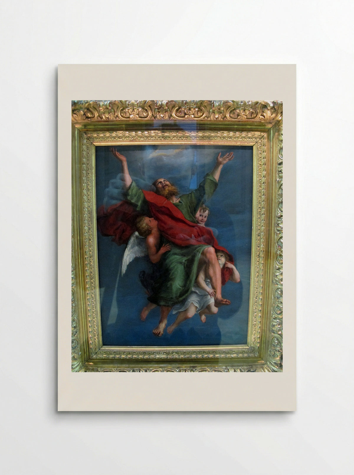 The Rapture of St. Paul - Domenichino - Poster