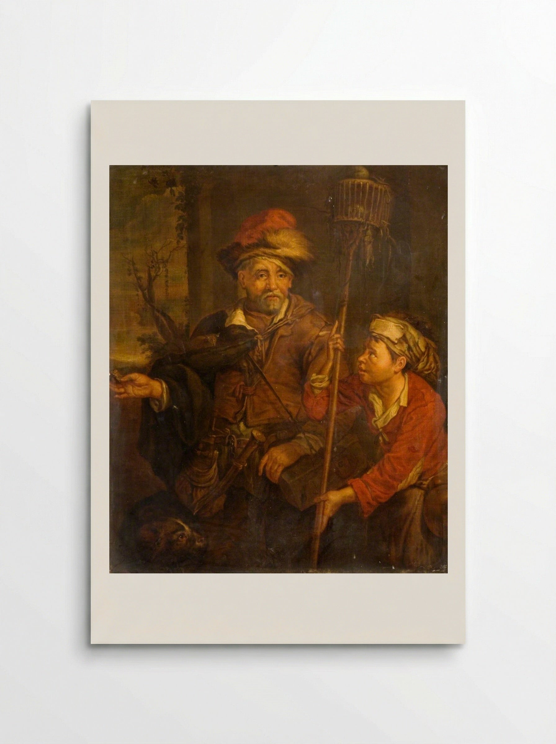 The Rat Catcher - Cornelis Visscher - Poster