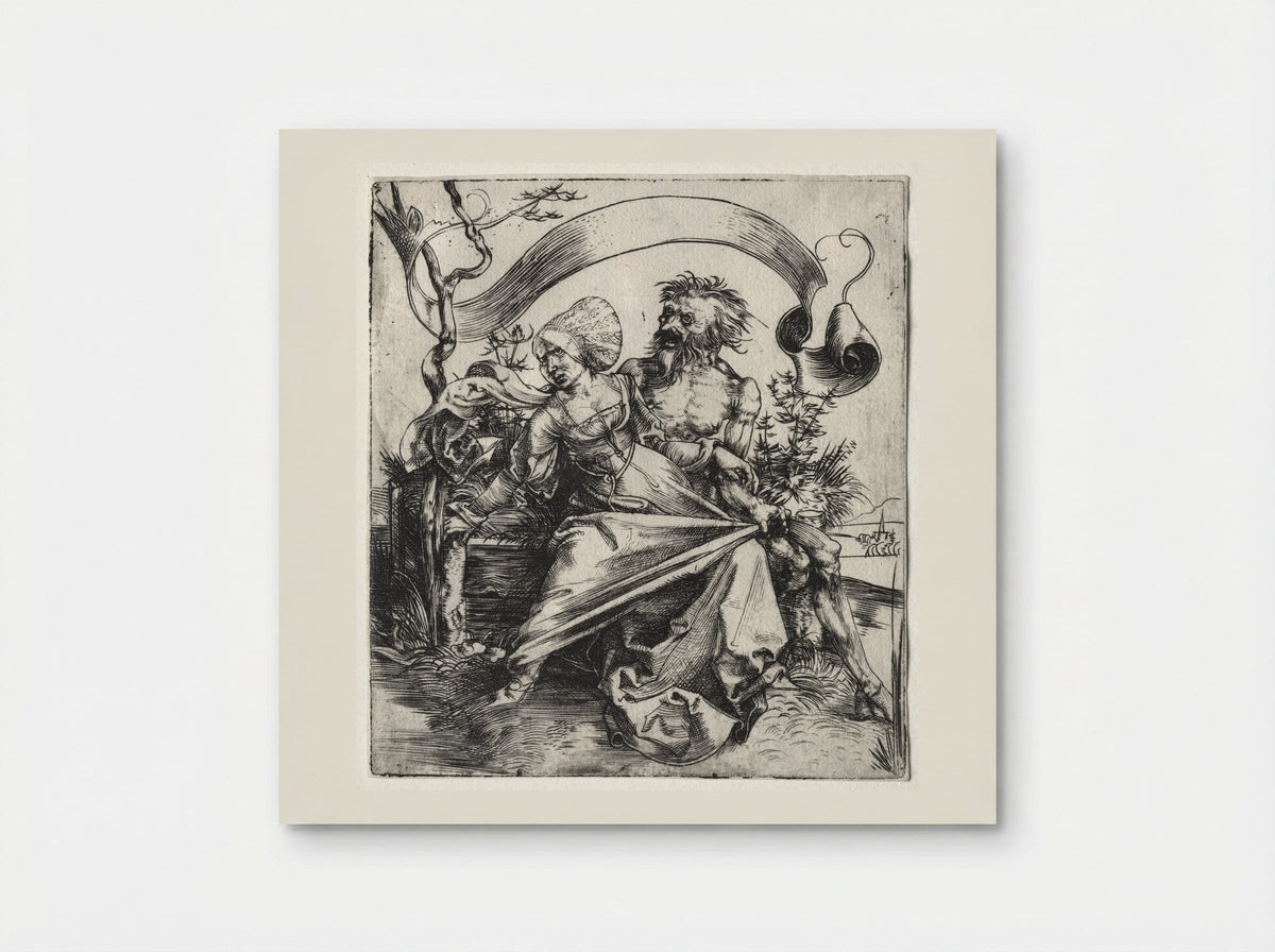 The Ravisher - Albrecht Dürer - Poster