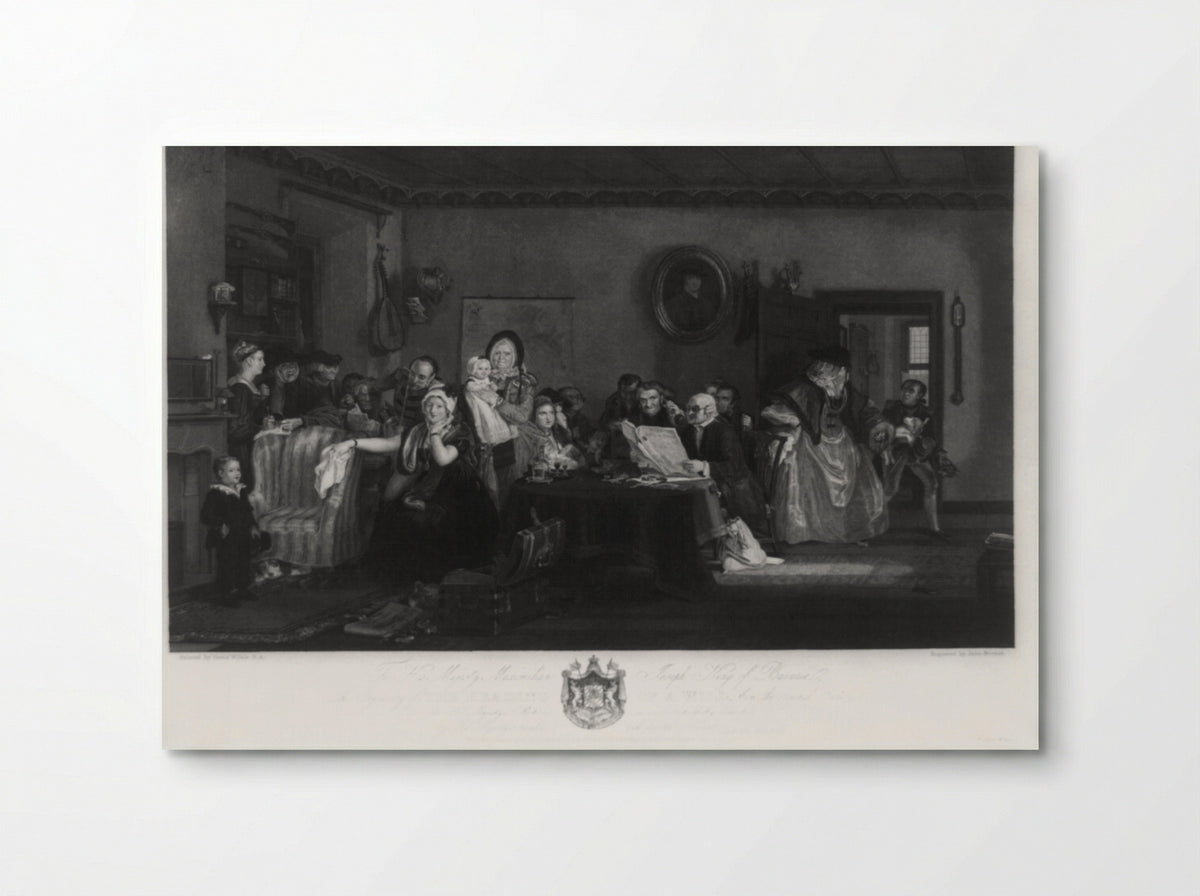 The Reading of the Will - John Burnet - Poster