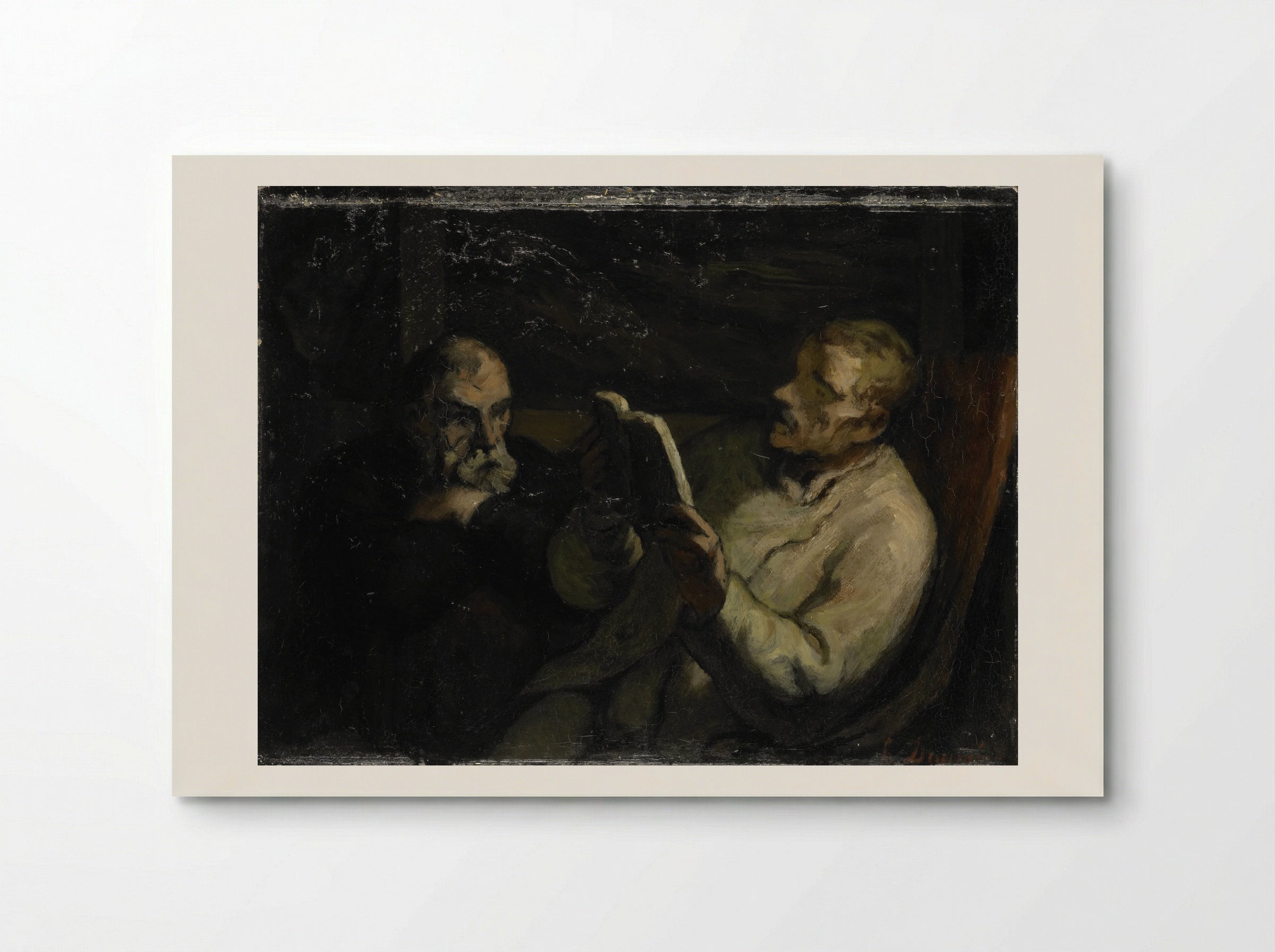 The Reading - Honoré Daumier - Poster
