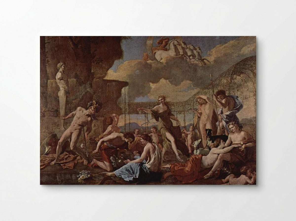 The Realm of Flora - Nicolas Poussin - Poster