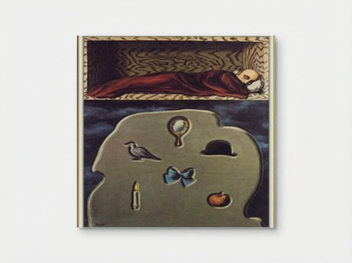The Reckless Sleeper - René Magritte - Poster