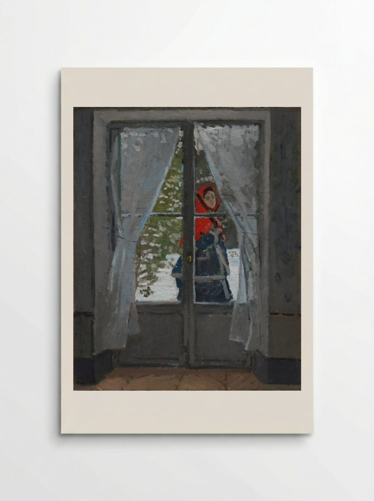 The Red Kerchief - Claude Monet - Poster
