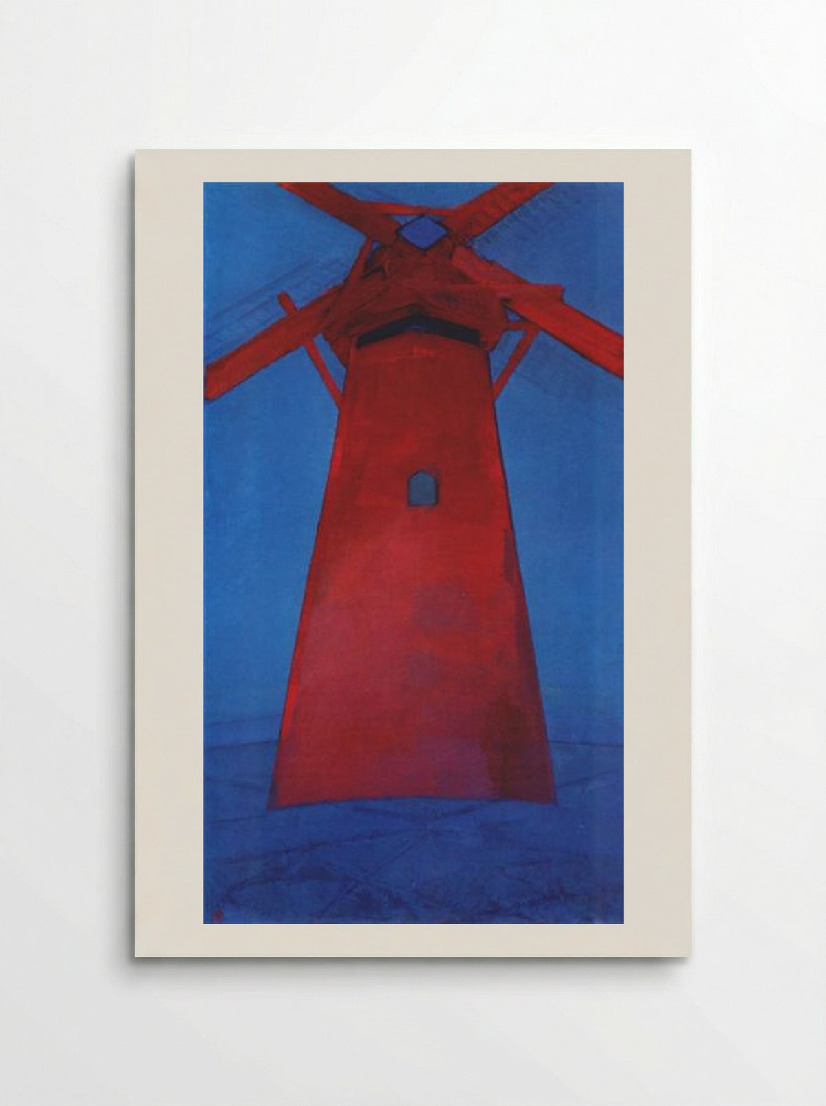 The Red Mill - Piet Mondrian - Poster