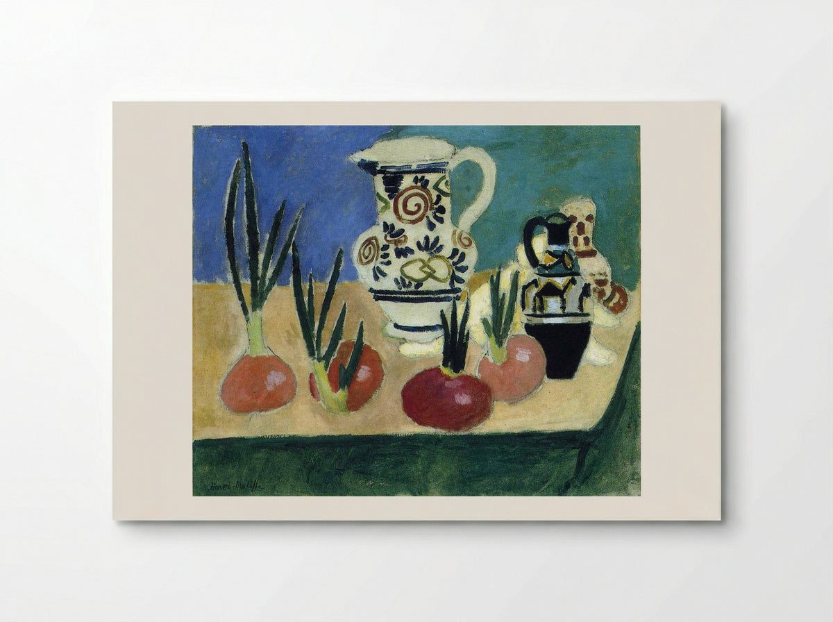 The Red Onions - Henri Matisse - Poster
