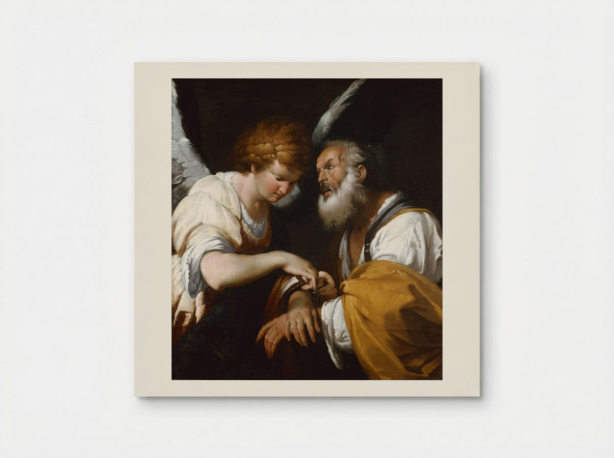 The Release of St. Peter - Bernardo Strozzi - Poster