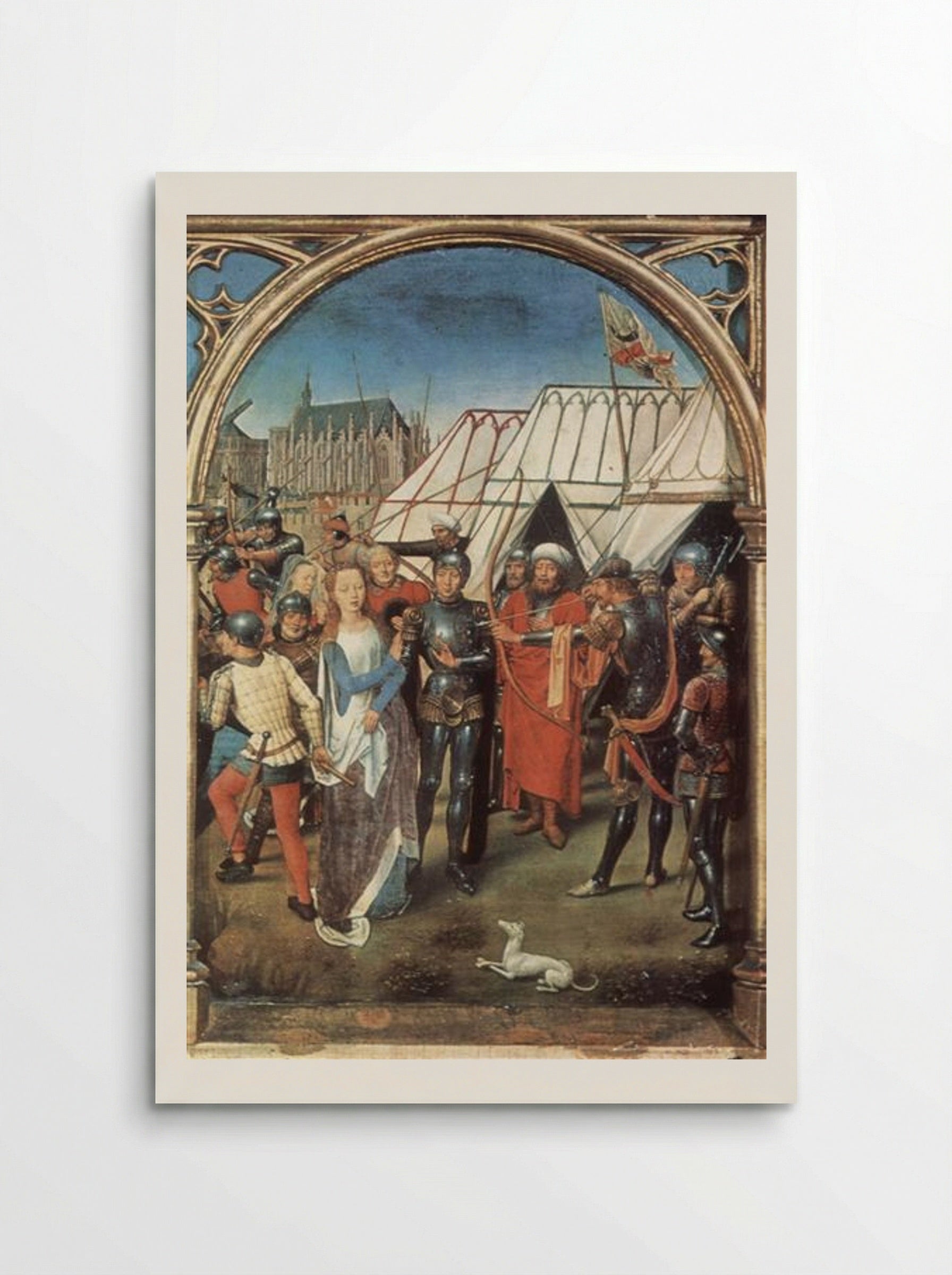 The Reliquary of St. Ursula - Hans Memling - Poster