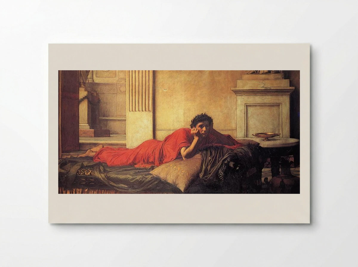 The Remorse of Nero After the Murder of His Mother - John William Waterhouse - Poster