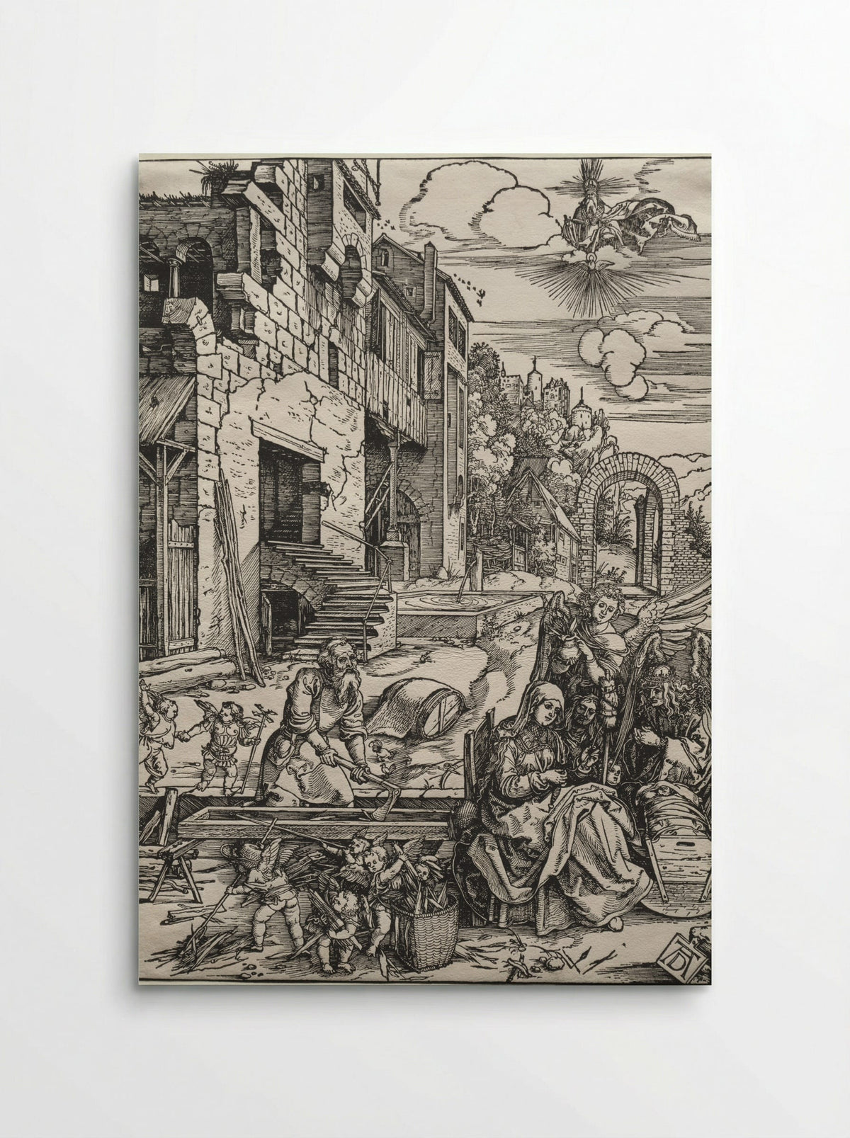 The Repose in Egypt - Albrecht Dürer - Poster