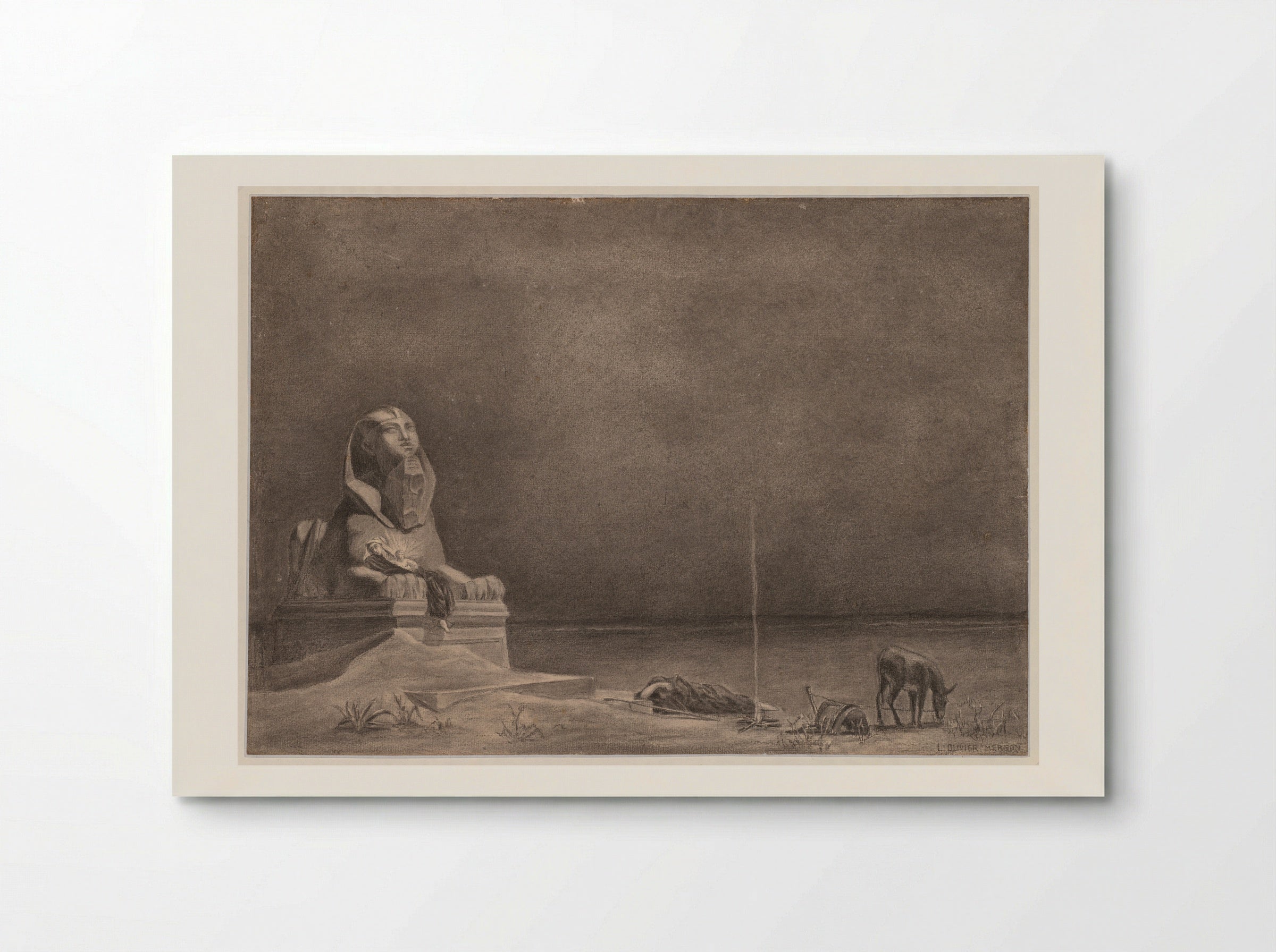 The Rest on the Flight into Egypt - Luc-Olivier Merson - Poster
