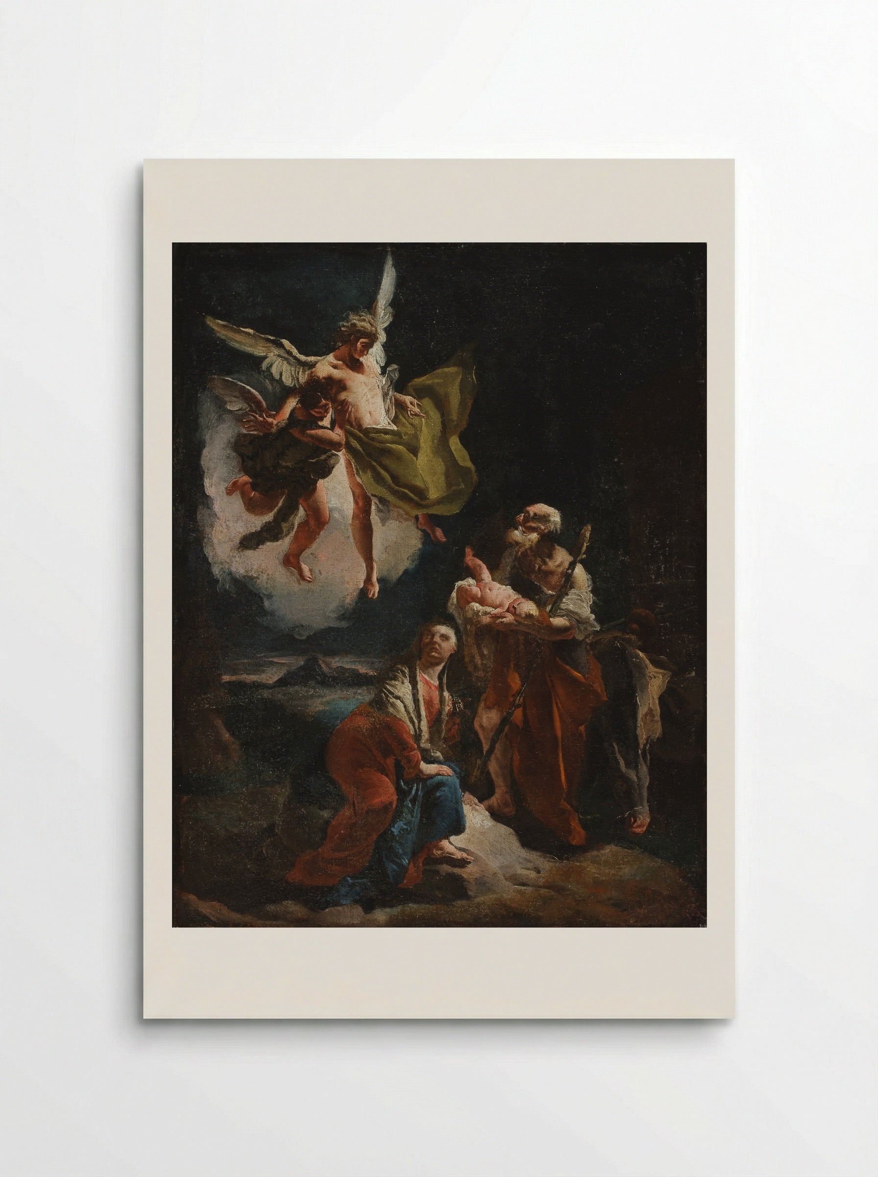 The Rest on the Flight into Egypt - Giovanni Battista Tiepolo - Poster