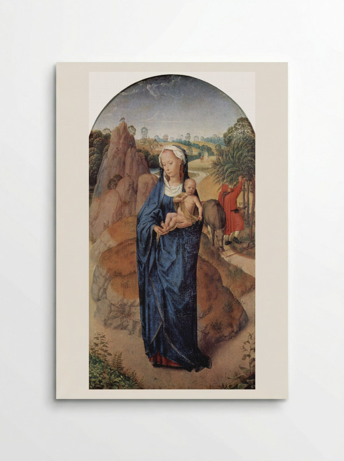 The Rest on the Flight into Egypt - Hans Memling - Poster